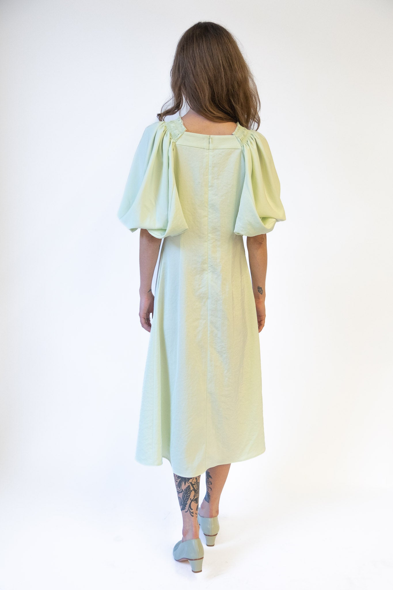 Corazon Dress in Pistachio
