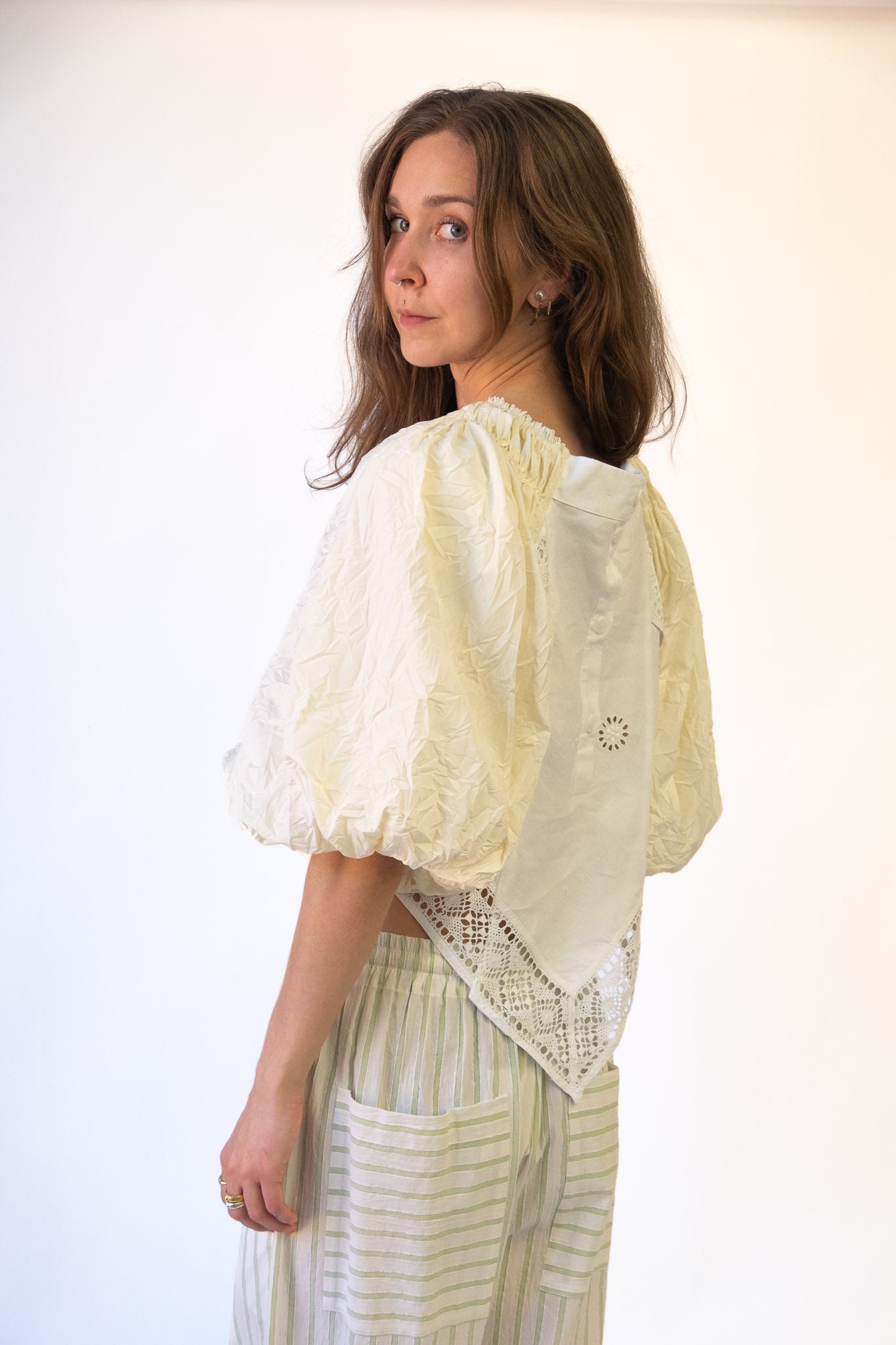 Corazon Top in Off White