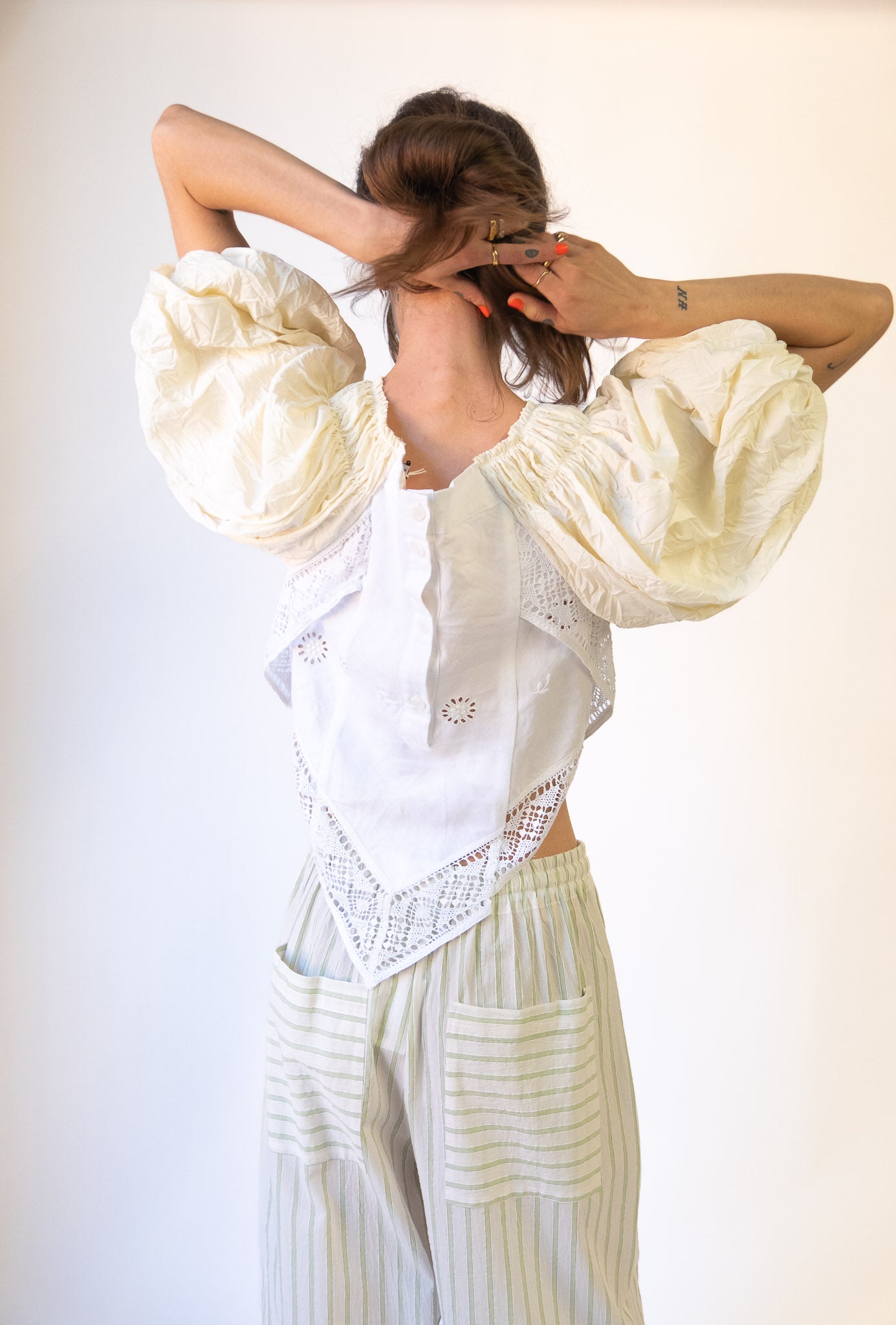 Corazon Top in Off White