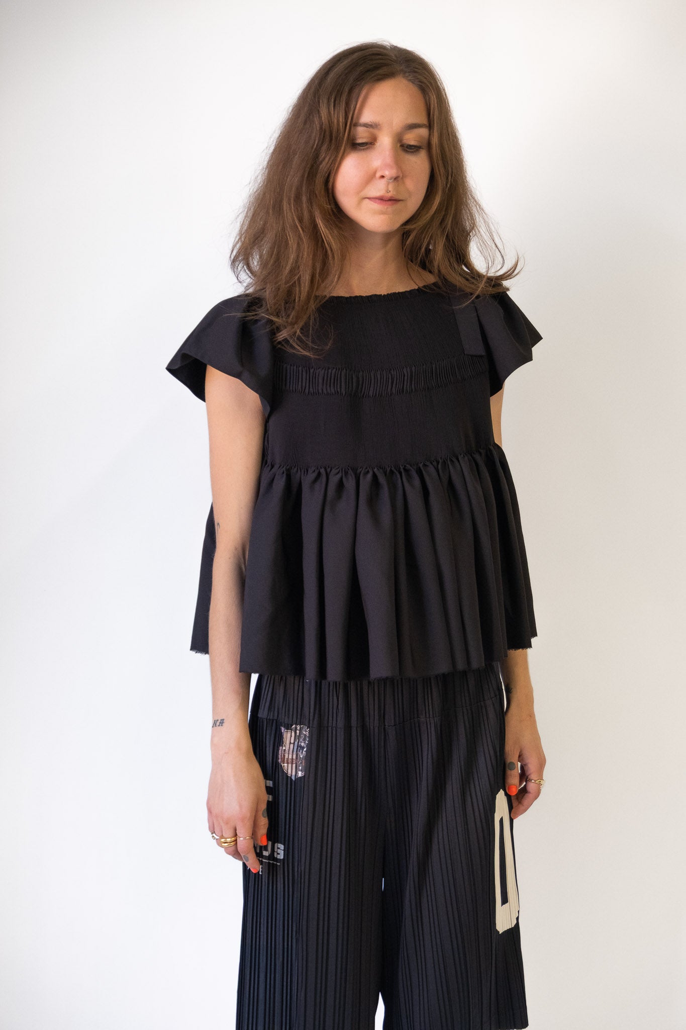 Suspiro Top in Black