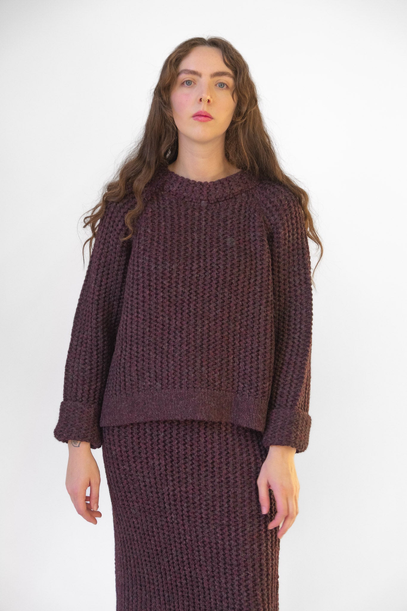 Bazzolo Pullover in Auburn Chainette