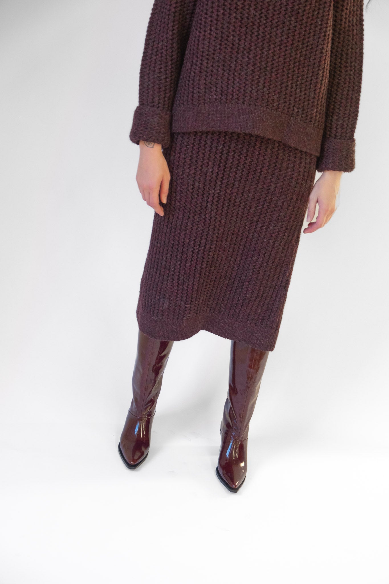 Vlanke Skirt in Auburn Chainette