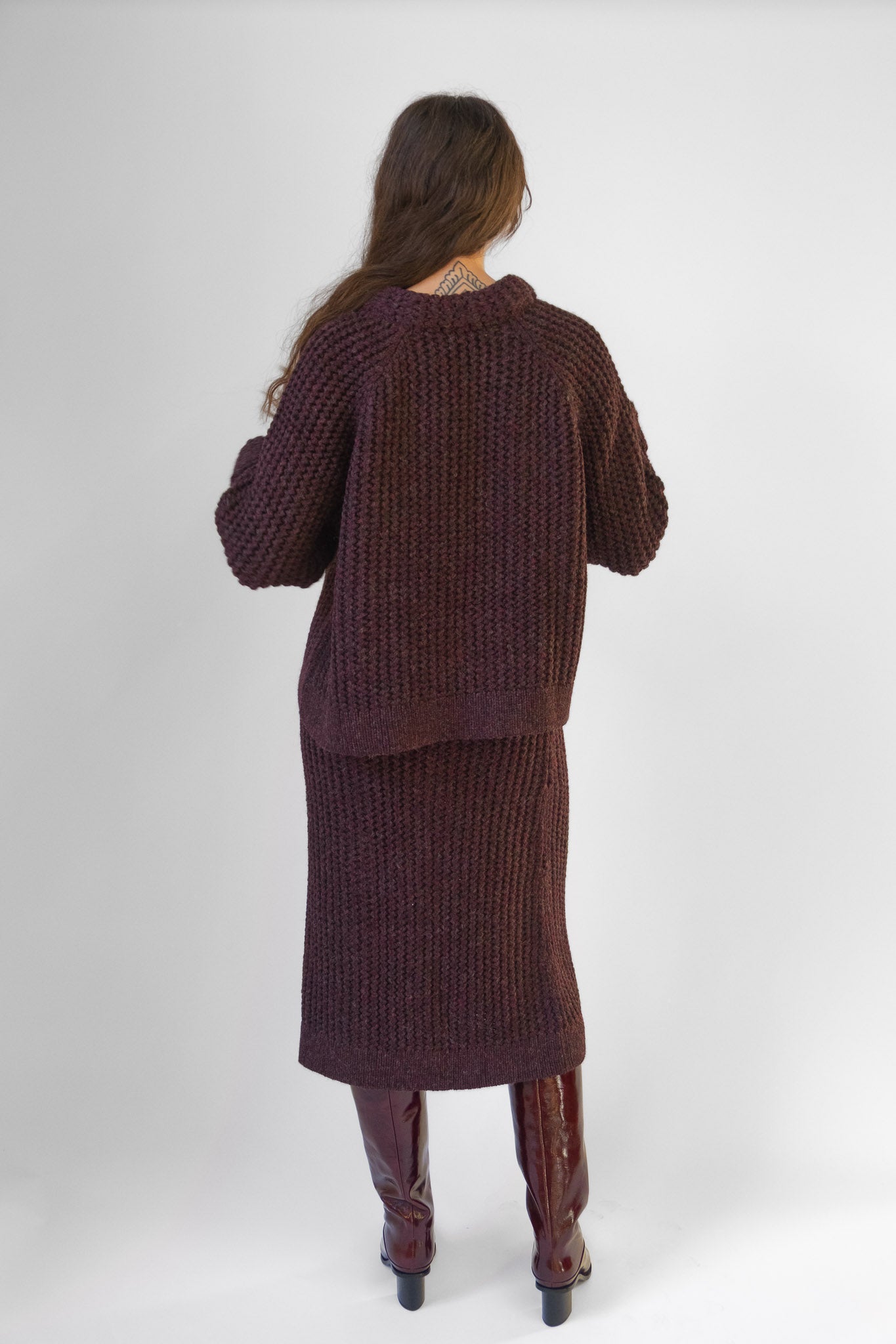 Bazzolo Pullover in Auburn Chainette