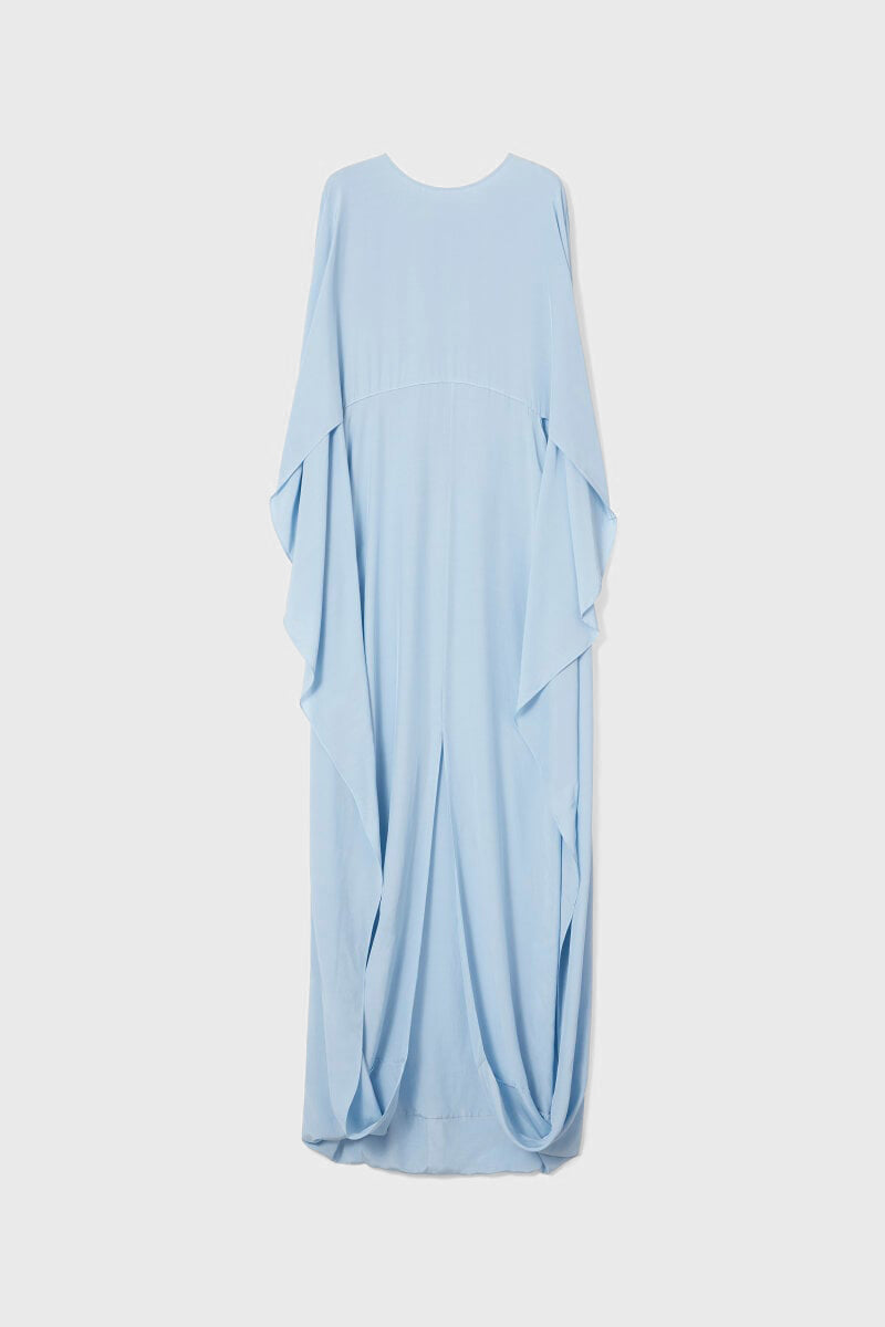 Miran Dress in Fog Blue by Rodebjer http://www.shoprecital.com