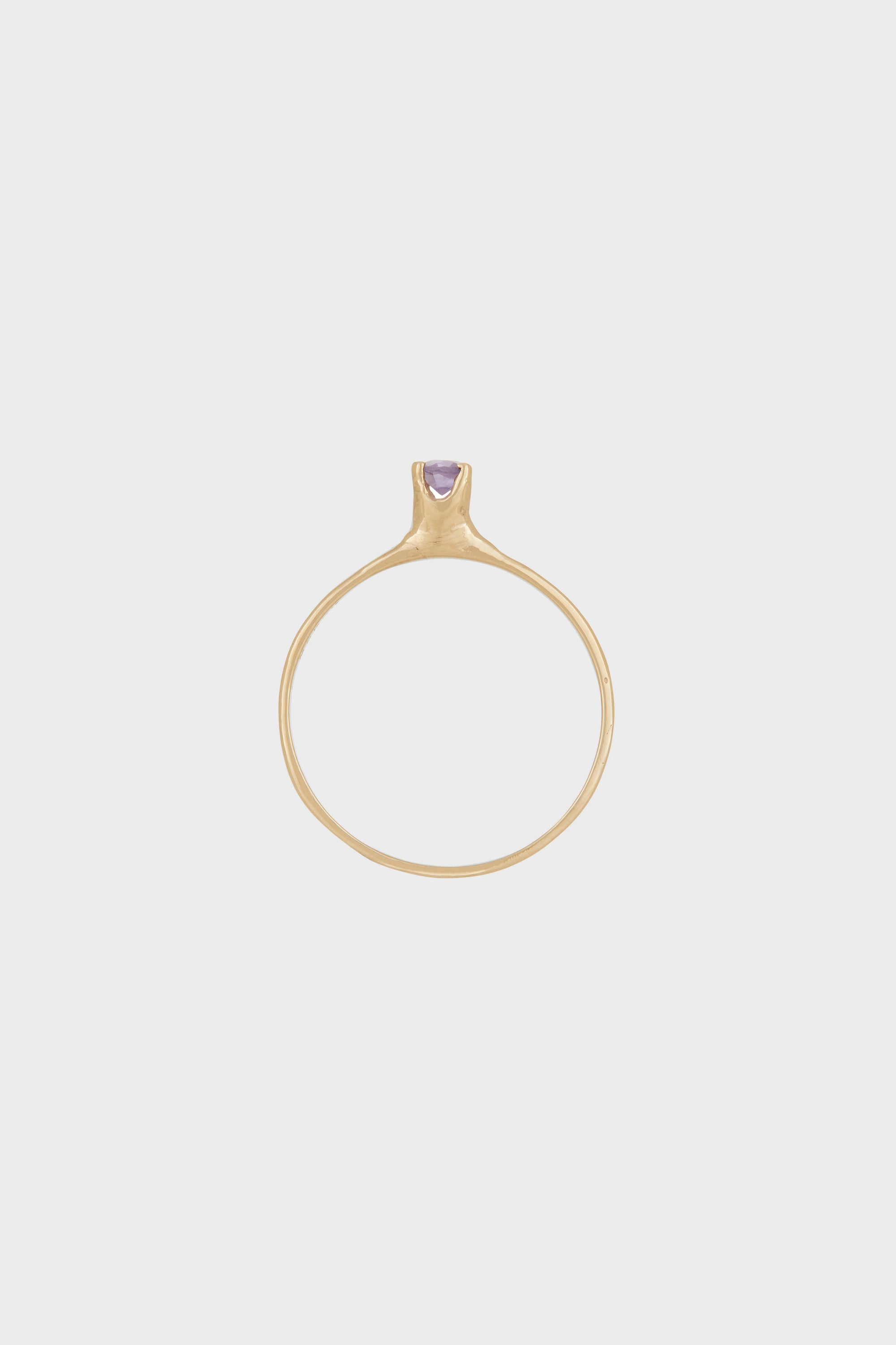 Palace Ring in Amethyst & 14k Yellow Gold