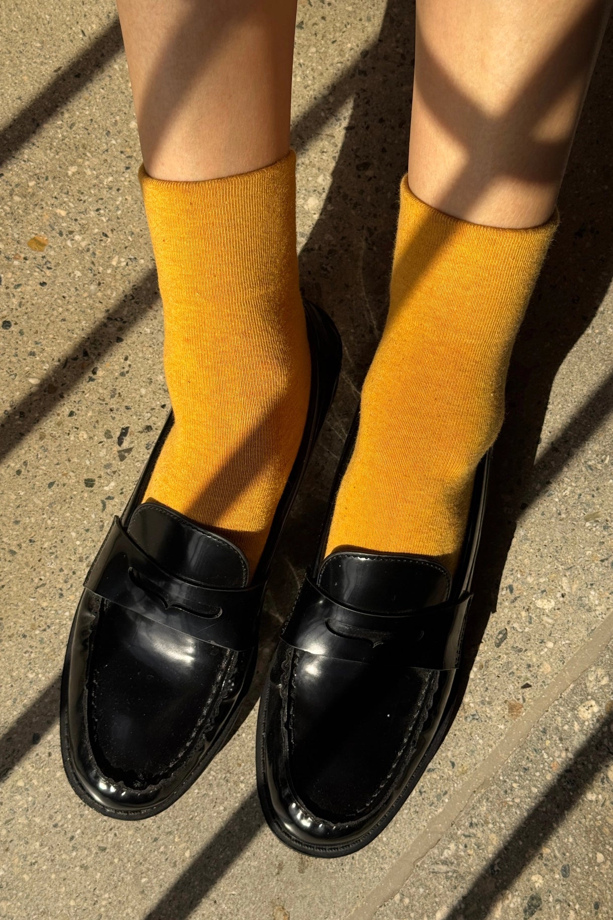 Sneaker Socks in Marigold
