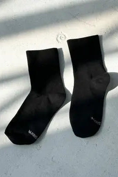 Sneaker Socks in True Black