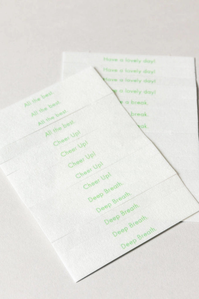 Washi Paper Incense Strips #3 : Deep Citrus