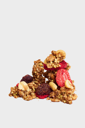 Strawberry & Salty Peanut Granola: 3oz by Sweet Deliverance