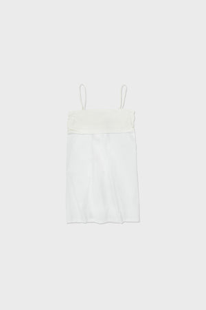 Cotton Sleeveless Top in White