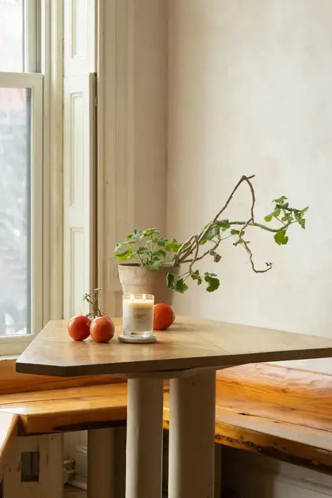 Tomato Leaf Candle