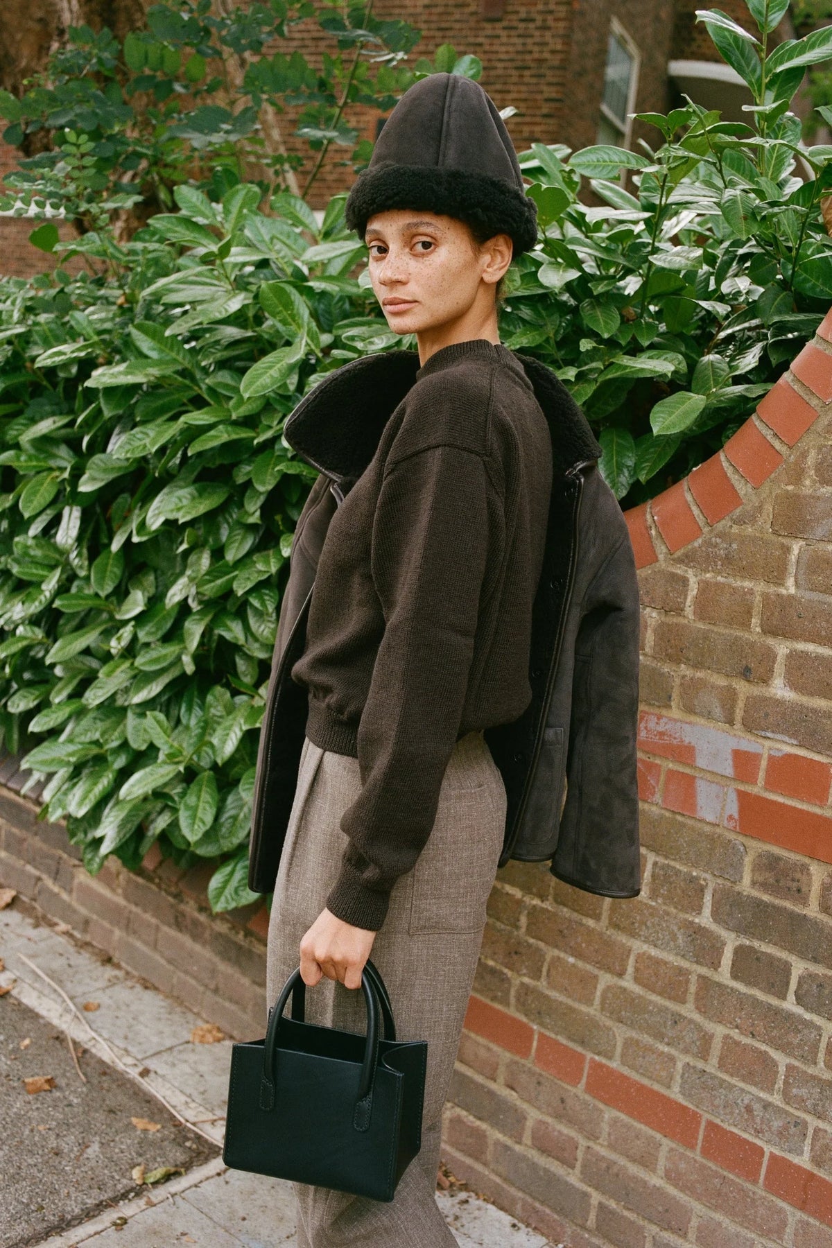 Cindy Jumper in Bark
