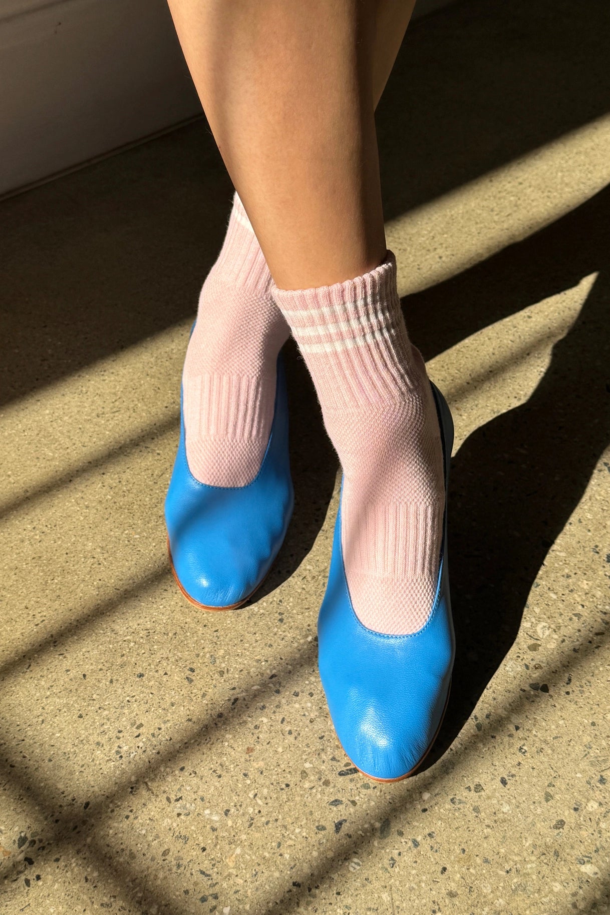 Girlfriend Socks in Peony