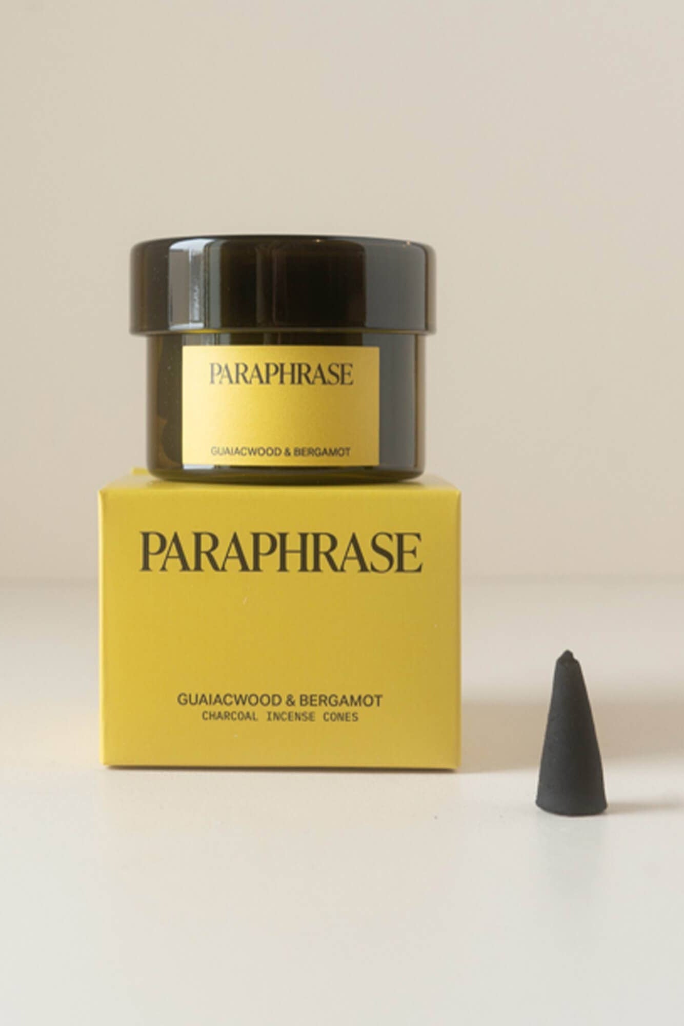 Guaicwood & Bergamot Incense Cones