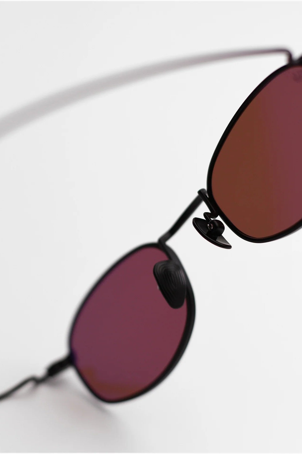 Icon in Matte Black & Burgundy