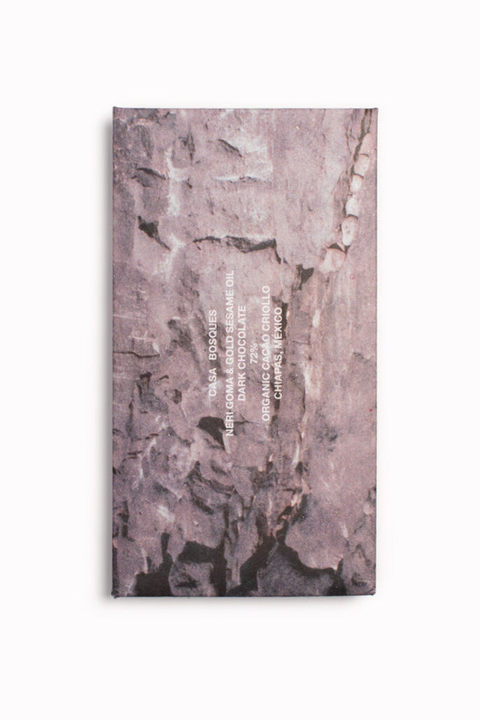 Gold Japanese Sesame Paste Chocolate Bar