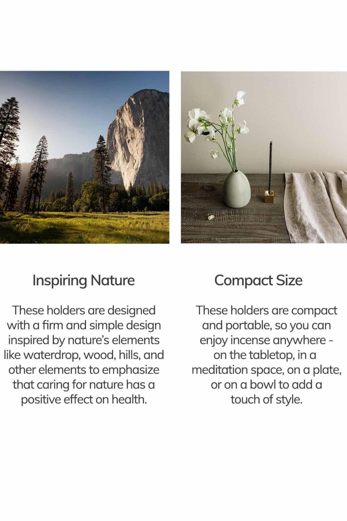 Incense Holder - Cedar & Myrrh