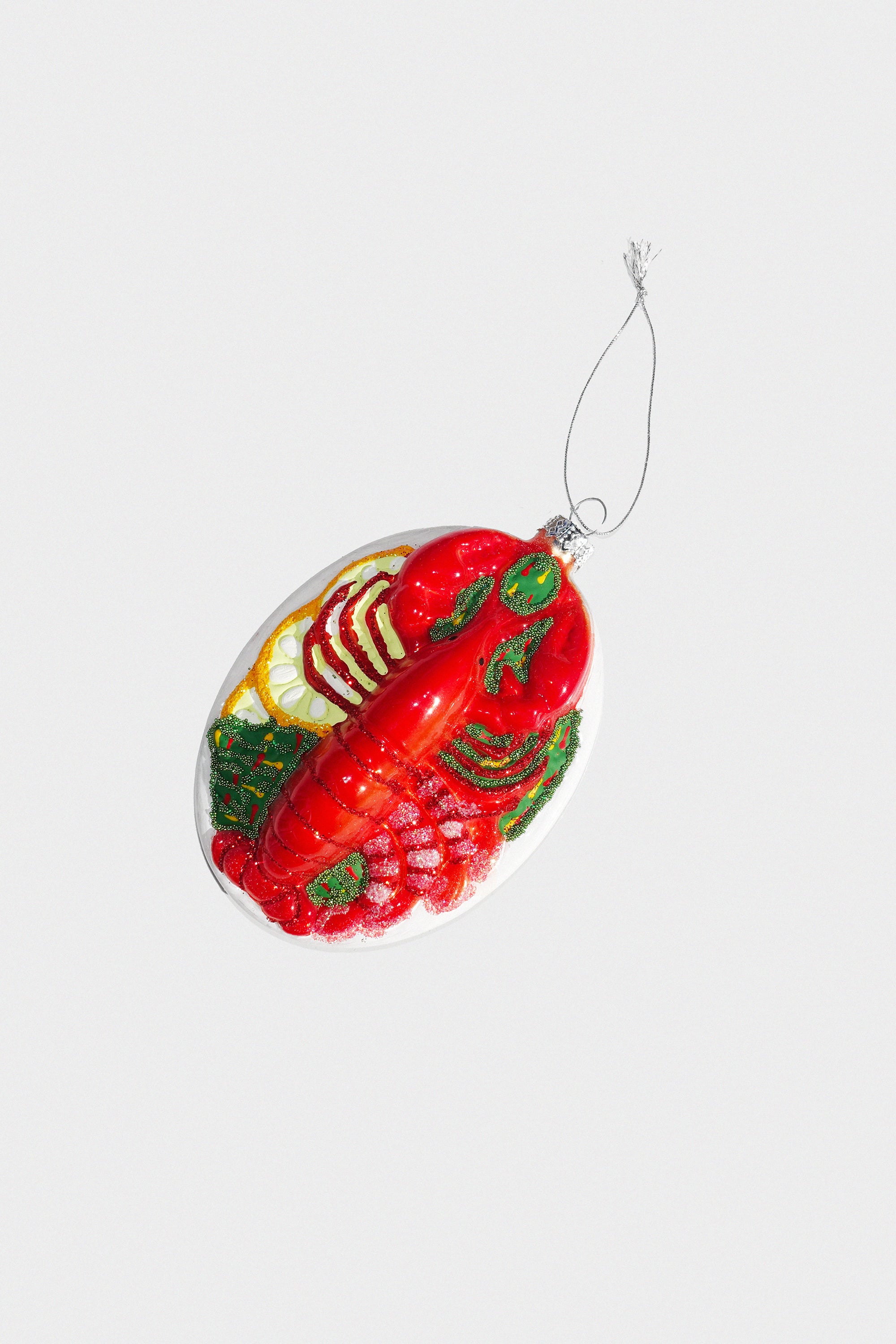 Lobster Dinner Ornament by Cody Foster