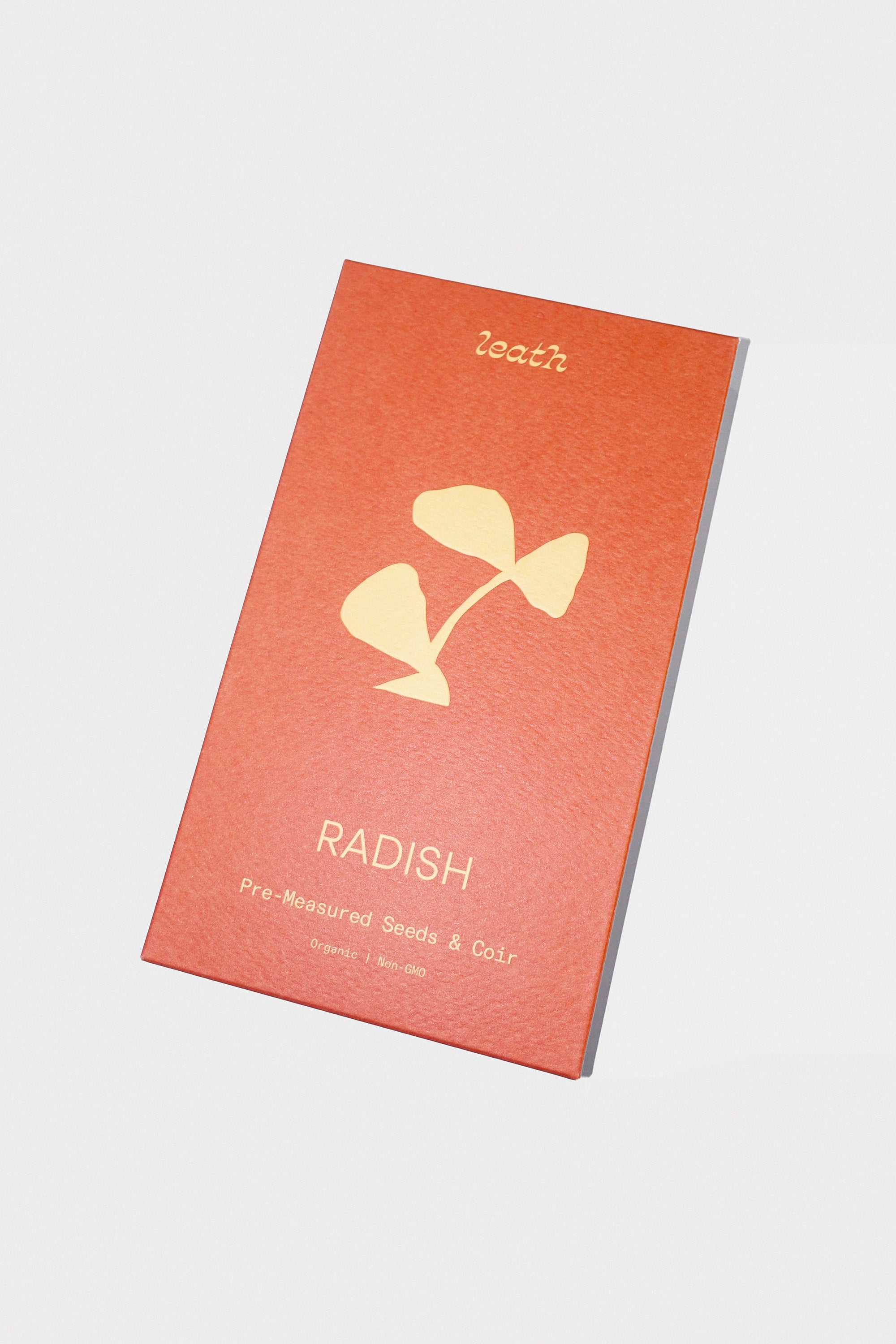 Radish: Pre-Measured Seeds & Coir