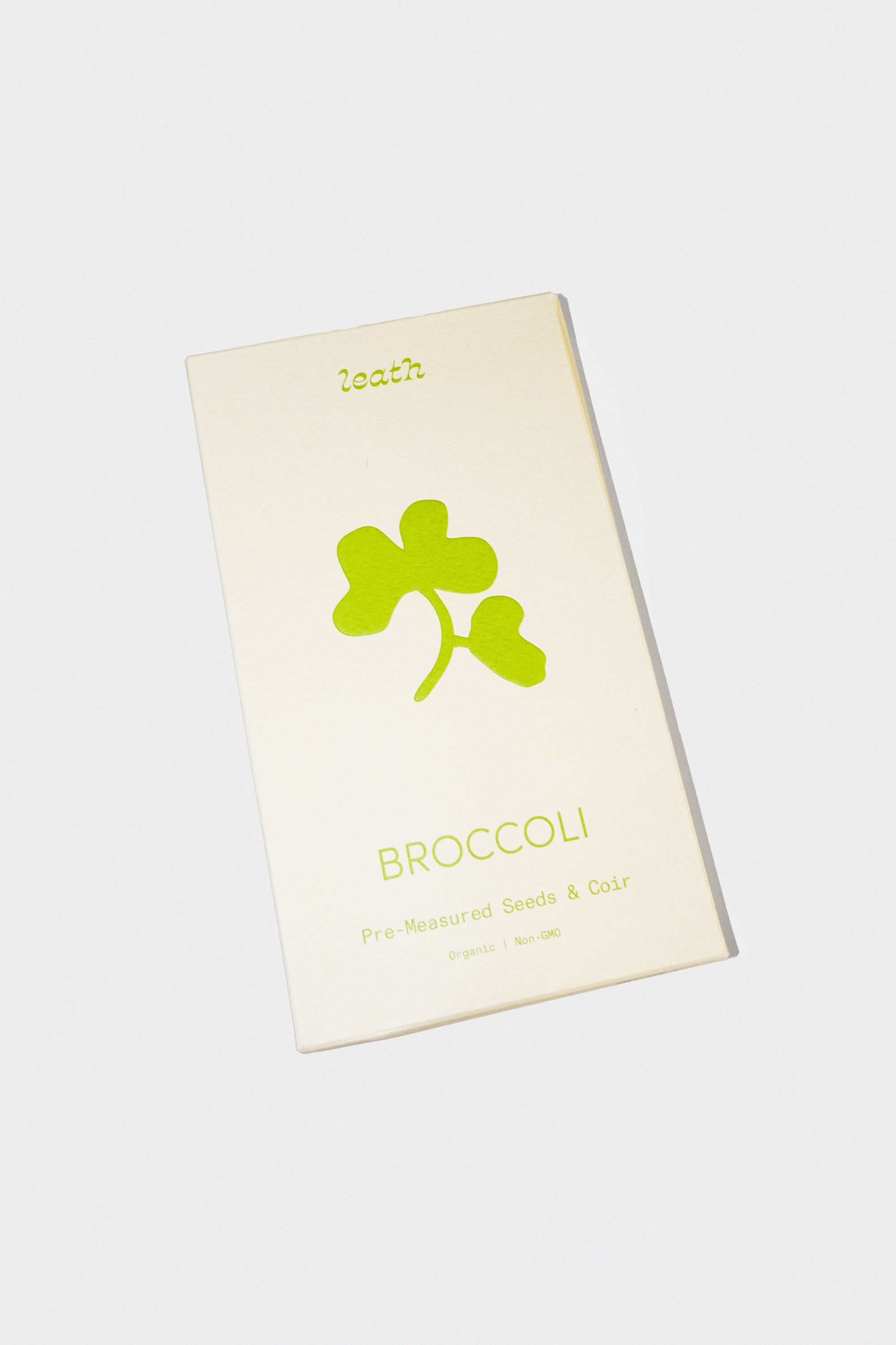 Broccoli: Pre-Measured Seeds & Coir