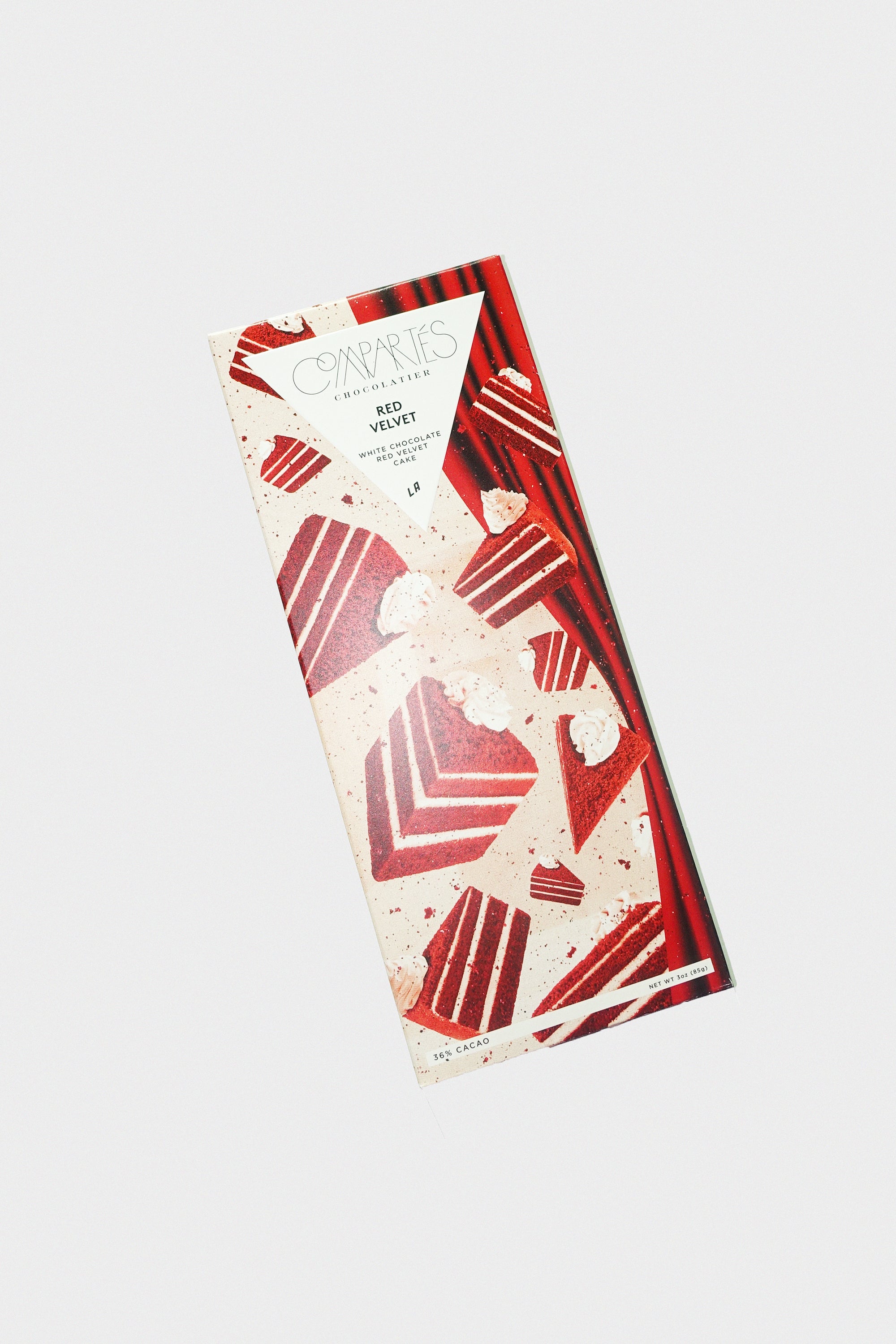 Red Velvet White Chocolate Bar by Compartes