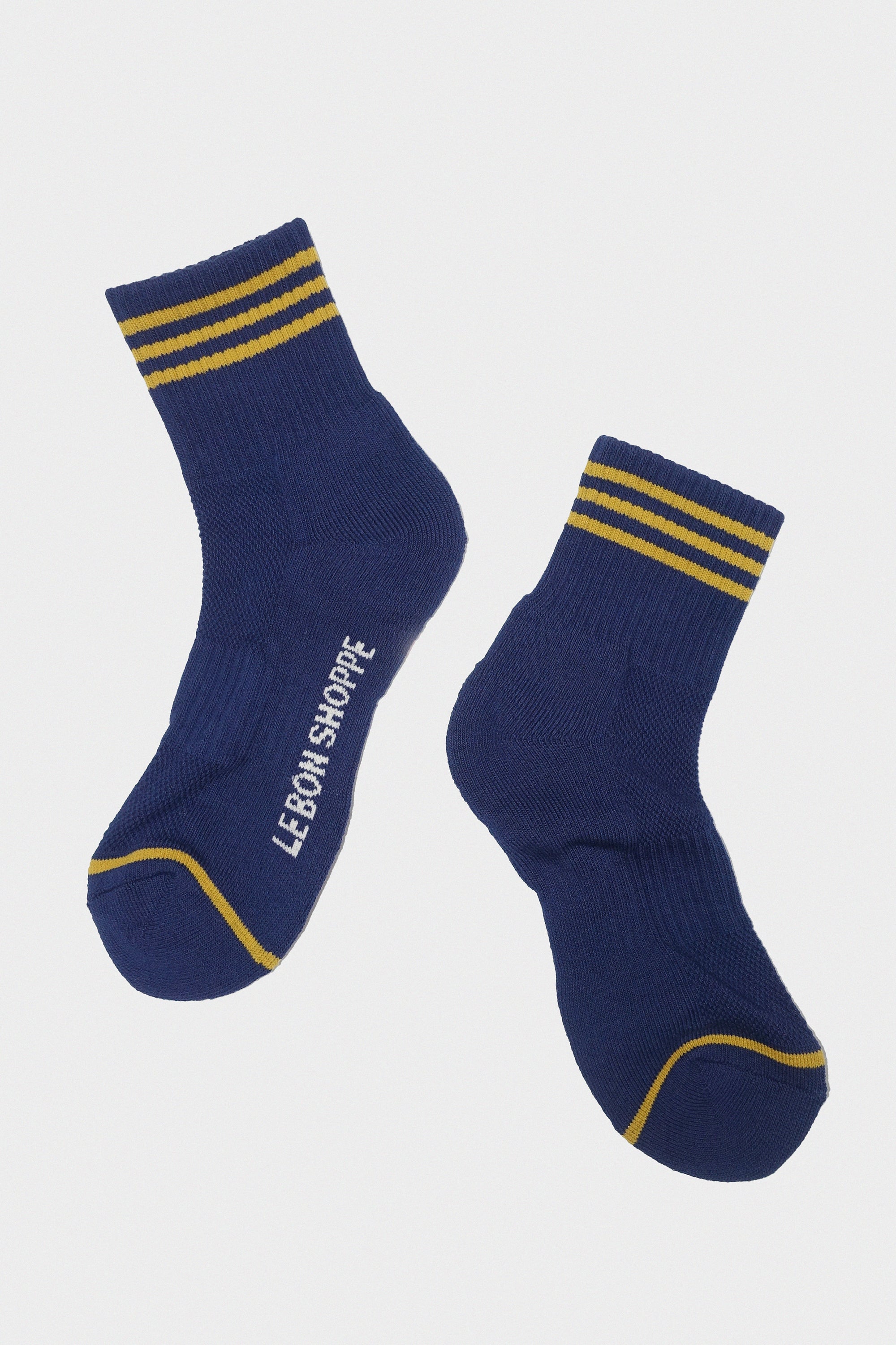 Girlfriend Socks in Navy by Le Bon Shoppe