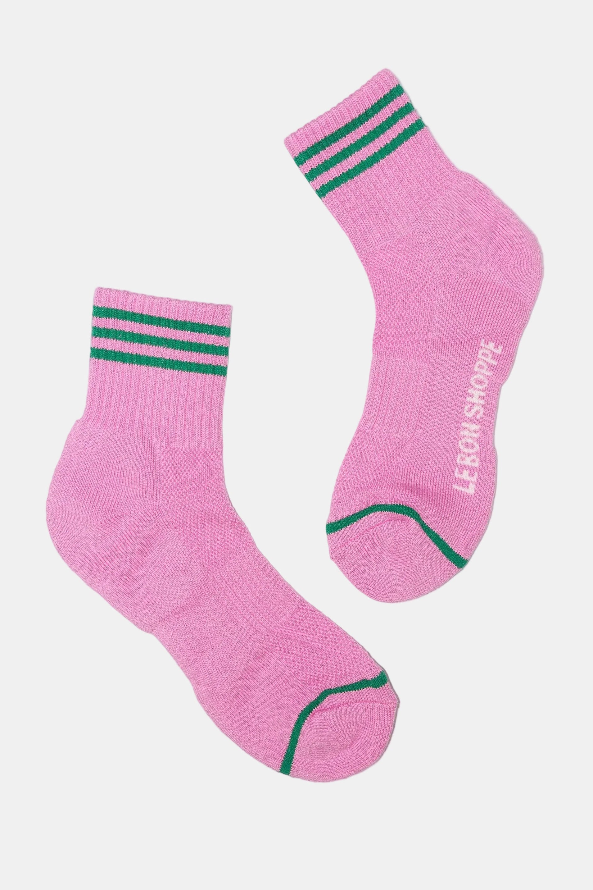 Girlfriend Socks in Rose Pink