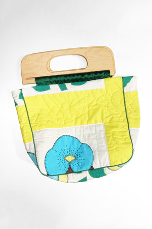 Quilt Boxy Handbag: OOAK by Carleen