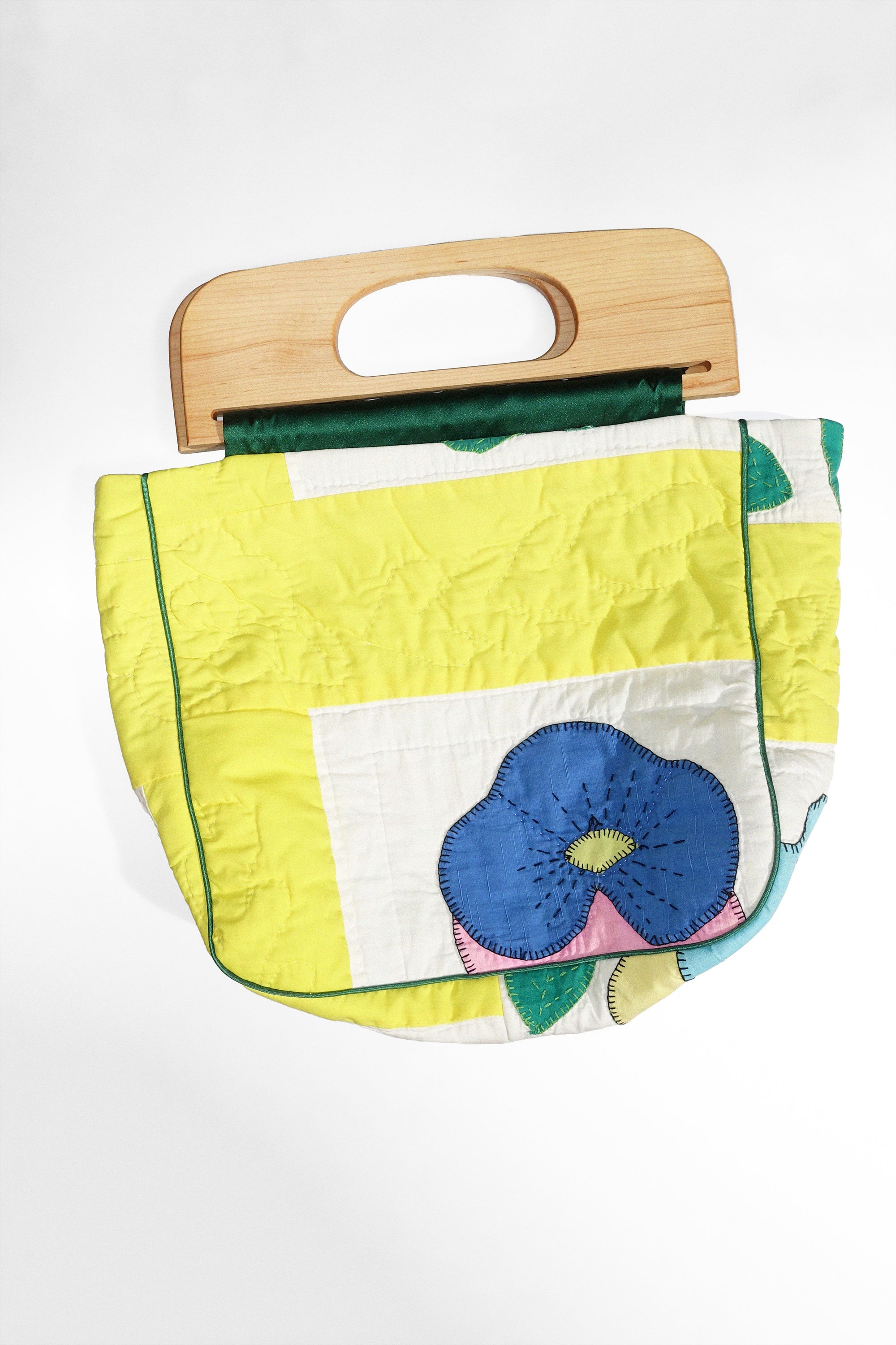 Quilt Boxy Handbag: OOAK by Carleen