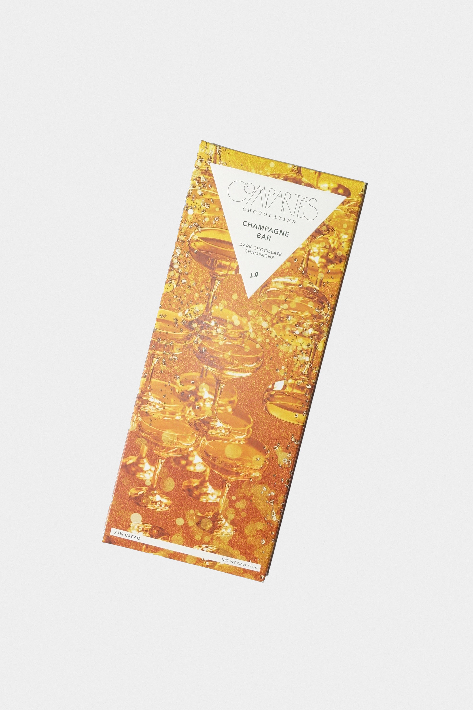 Champagne Dark Chocolate Bar by COmpartes