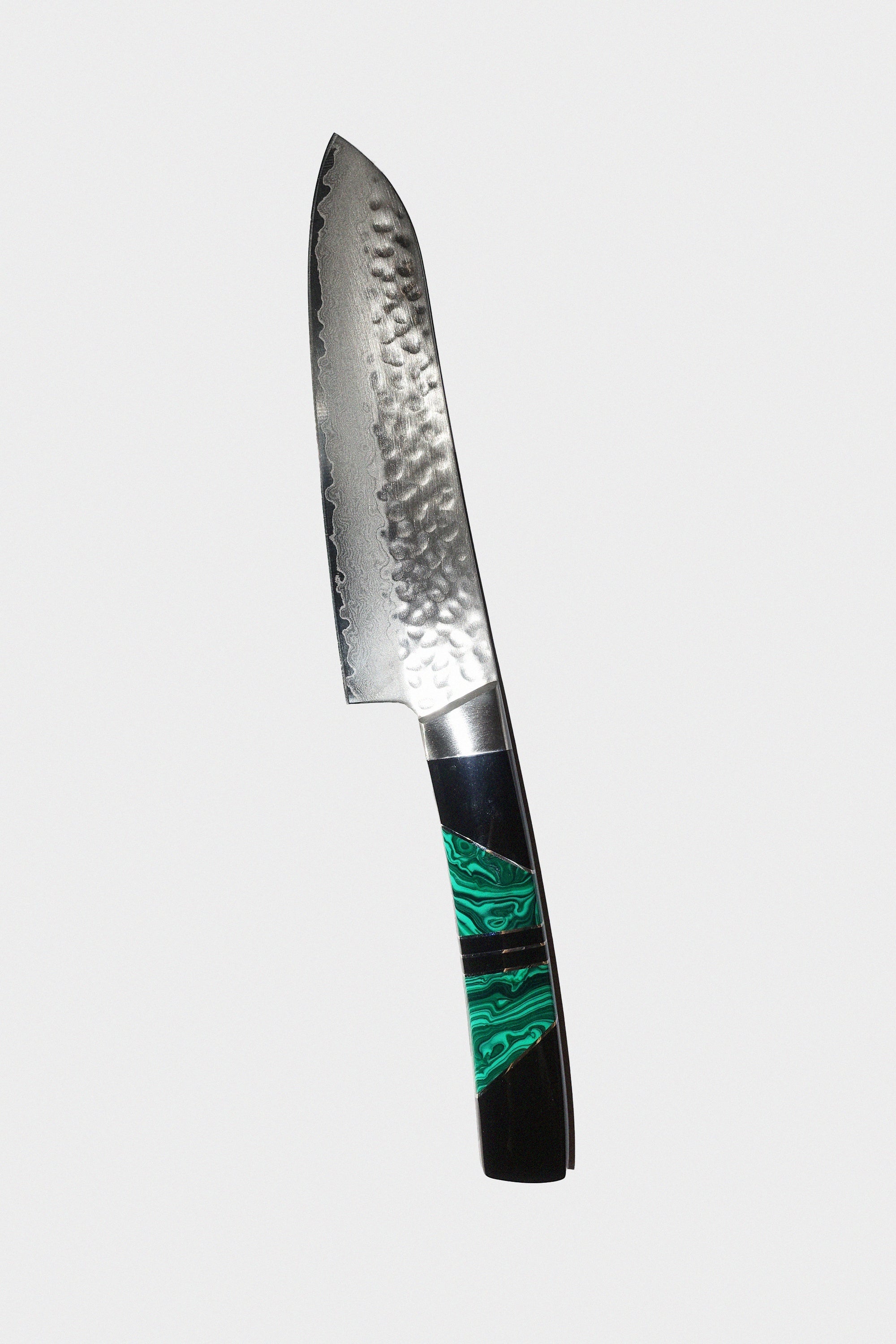 5" Santoku Knife in Malachite