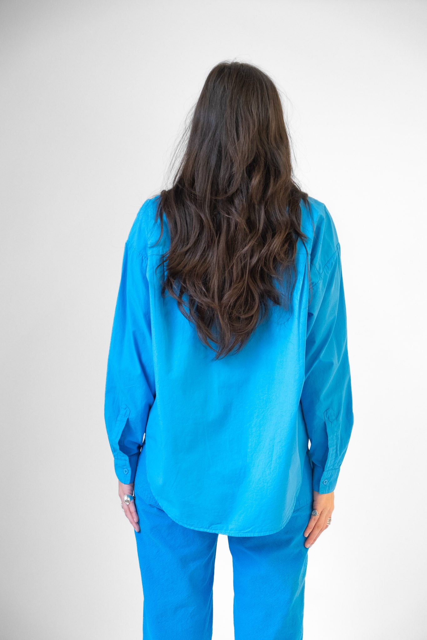 Alberta Shirt in Pool Blue