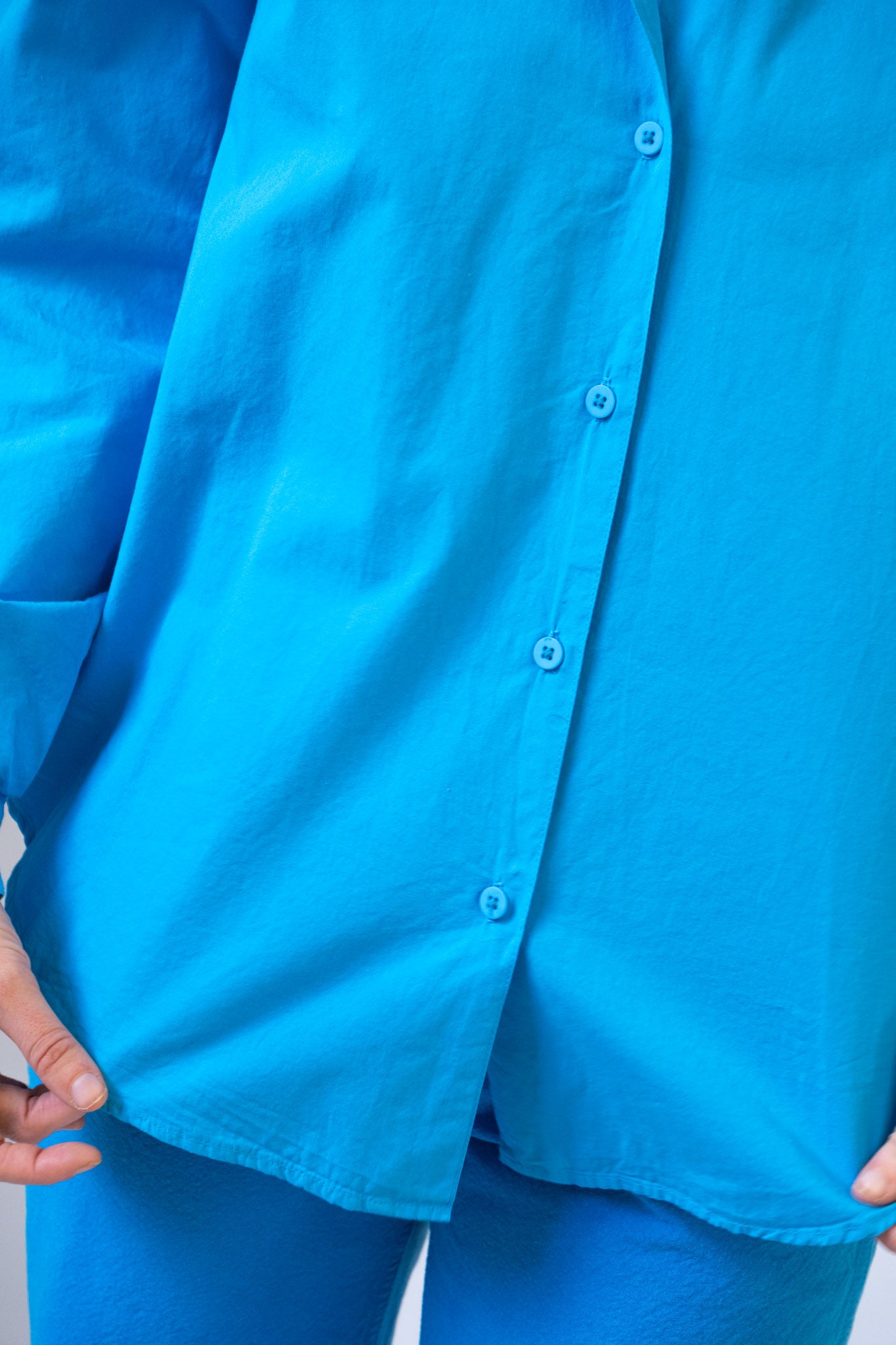 Alberta Shirt in Pool Blue