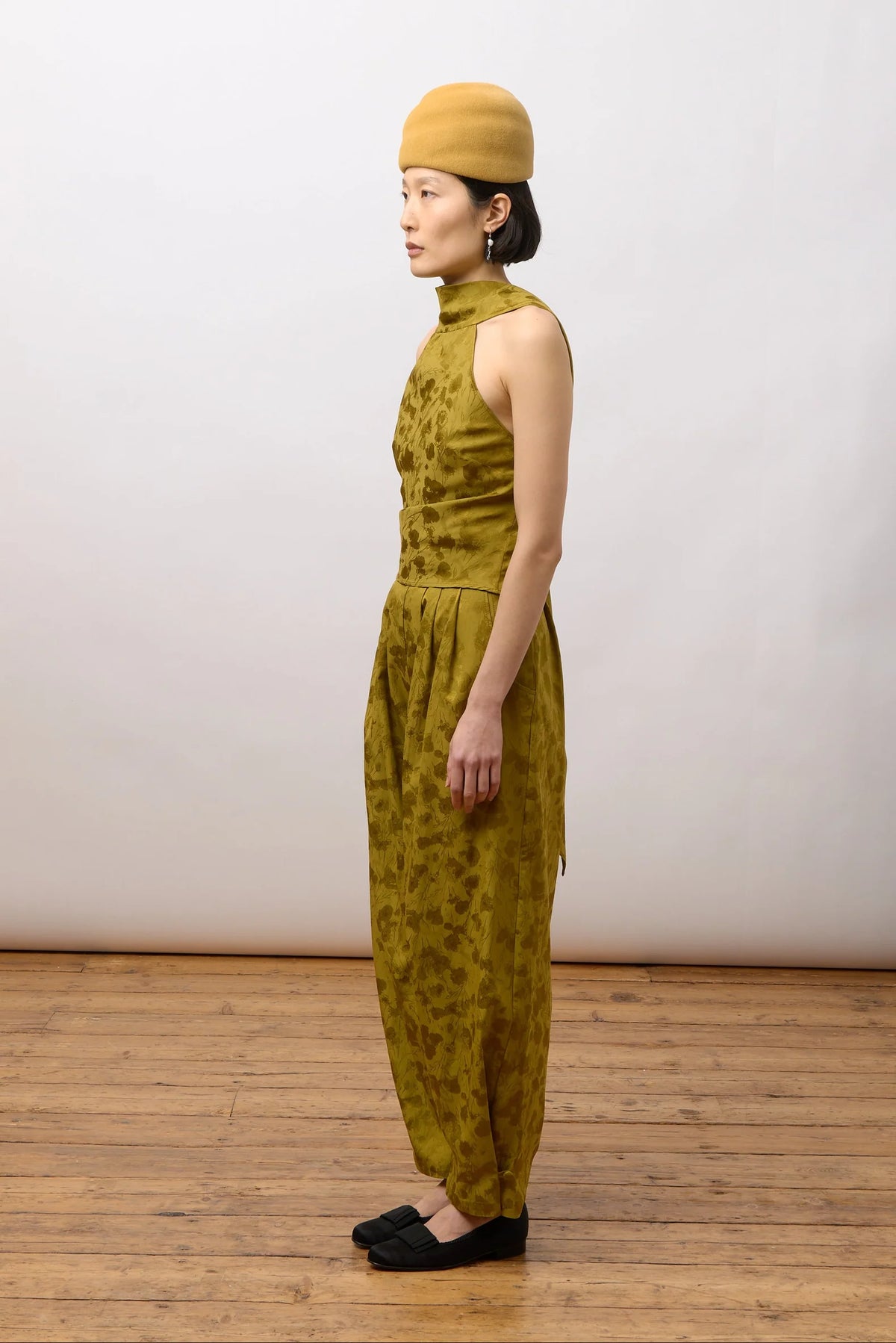 Edith Top in Golden Ochre