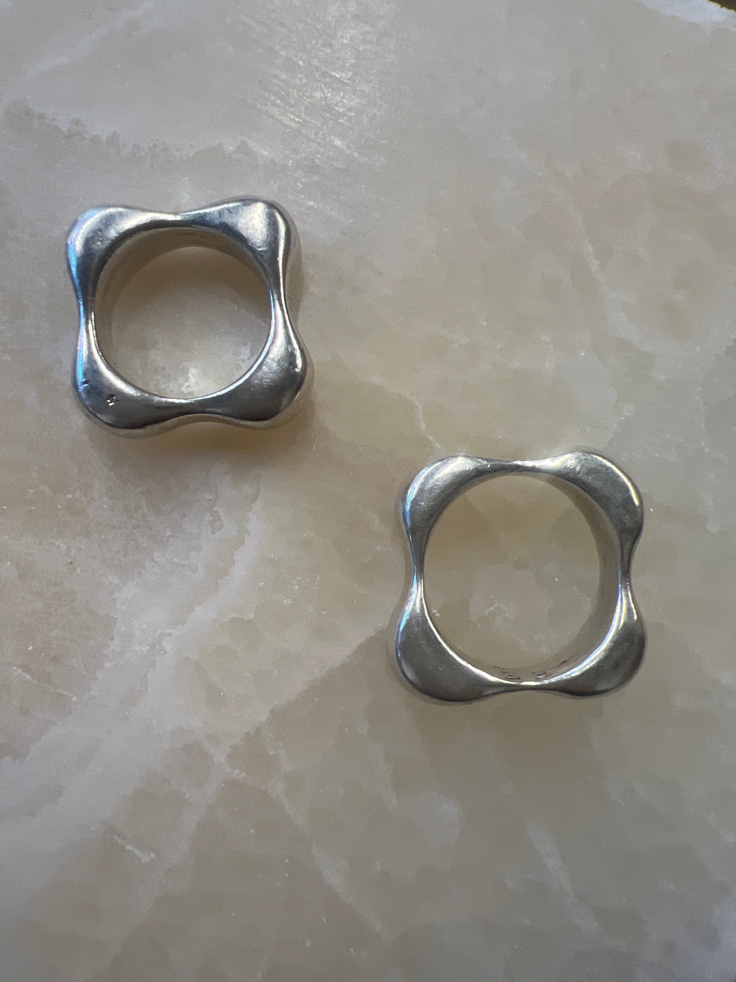 Current Ring in Sterling Silver