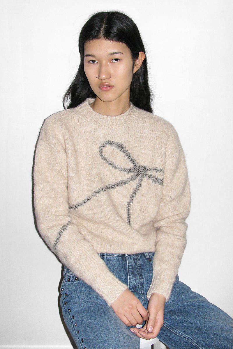 Tana Sweater in Ecru by Paloma Wool