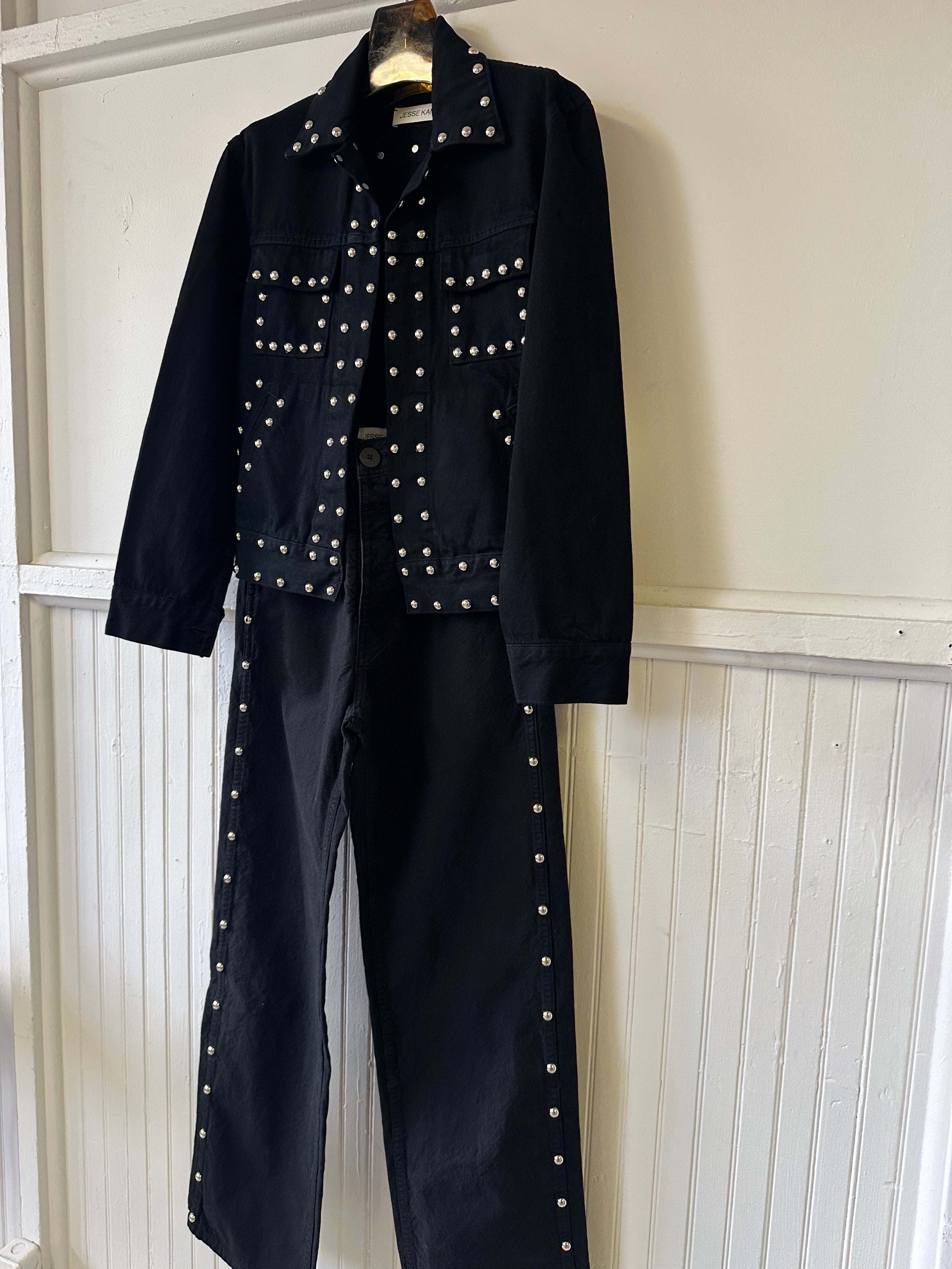 Studded Ranch Jacket in Black