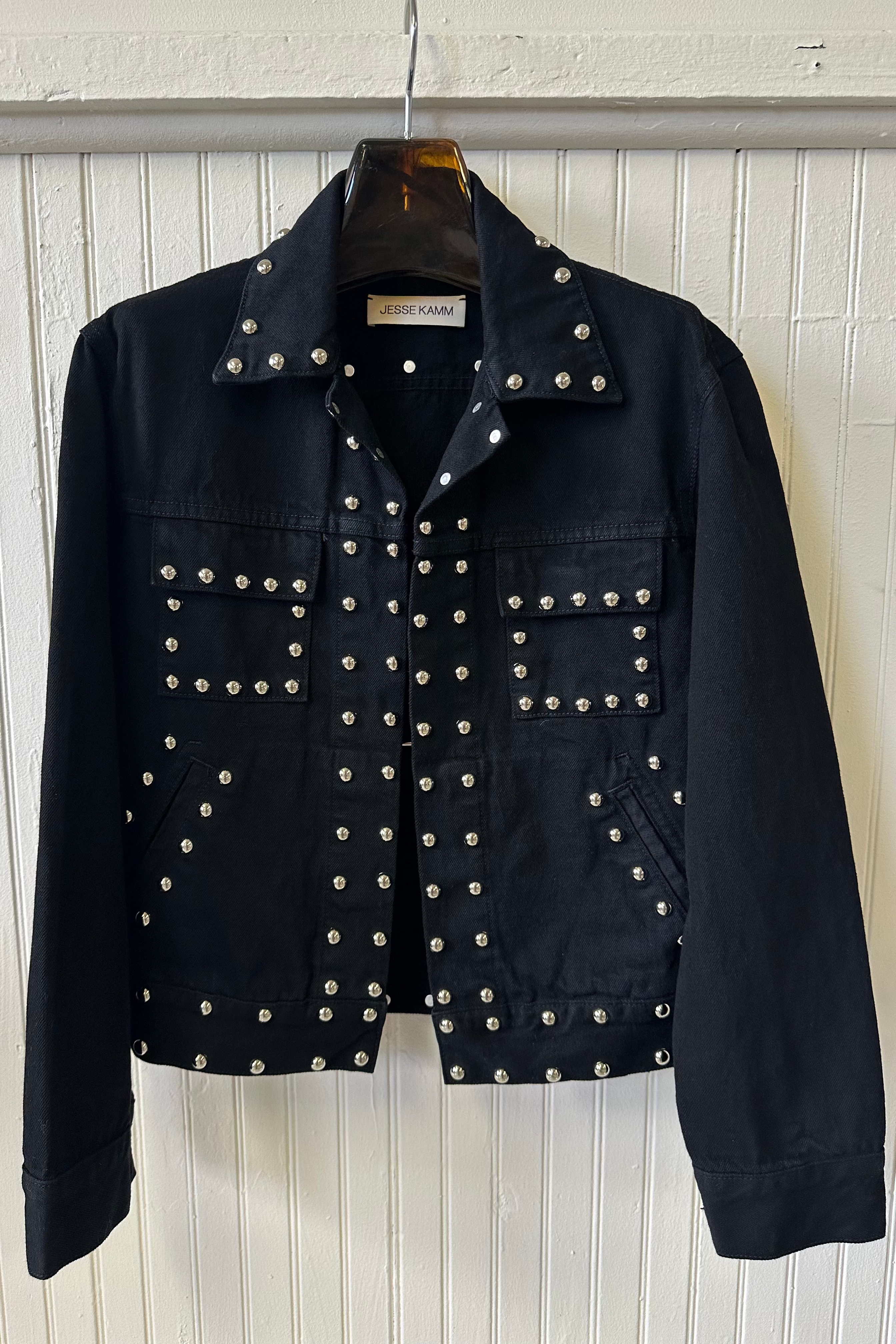 Studded Ranch Jacket in Black