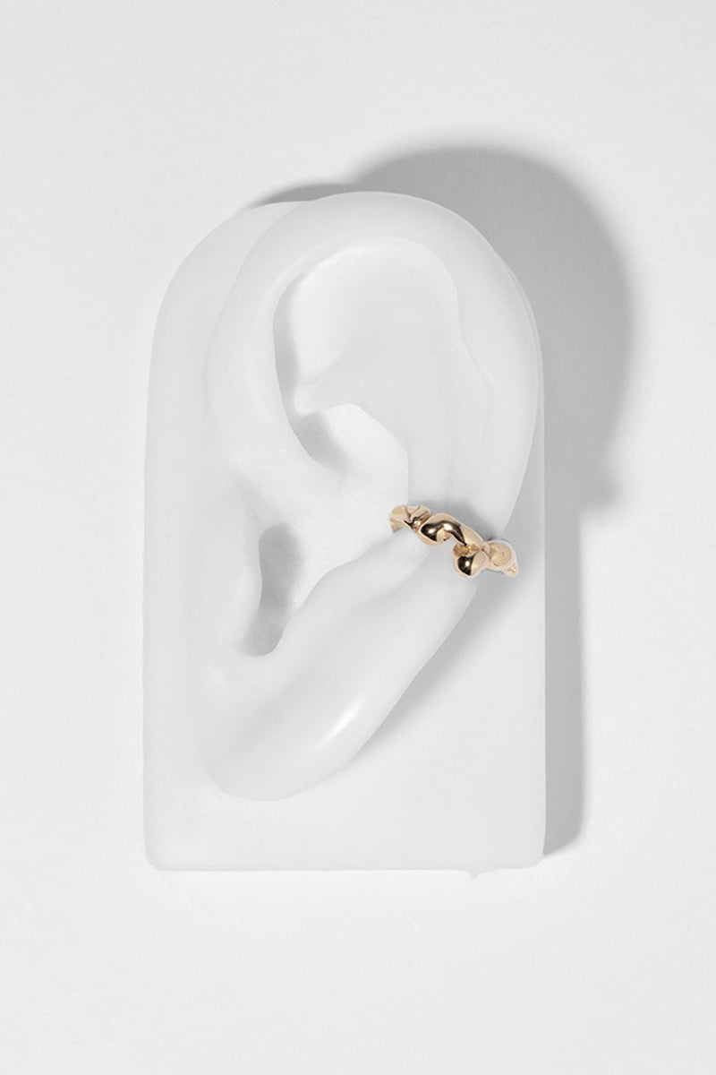 Lava Ear Cuff in Bronze by Faris