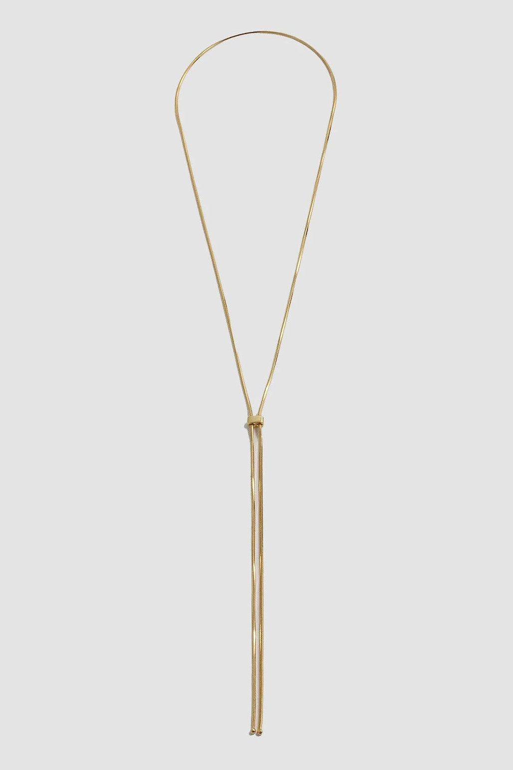 Bolo Pendant Necklace in Gold Vermeil