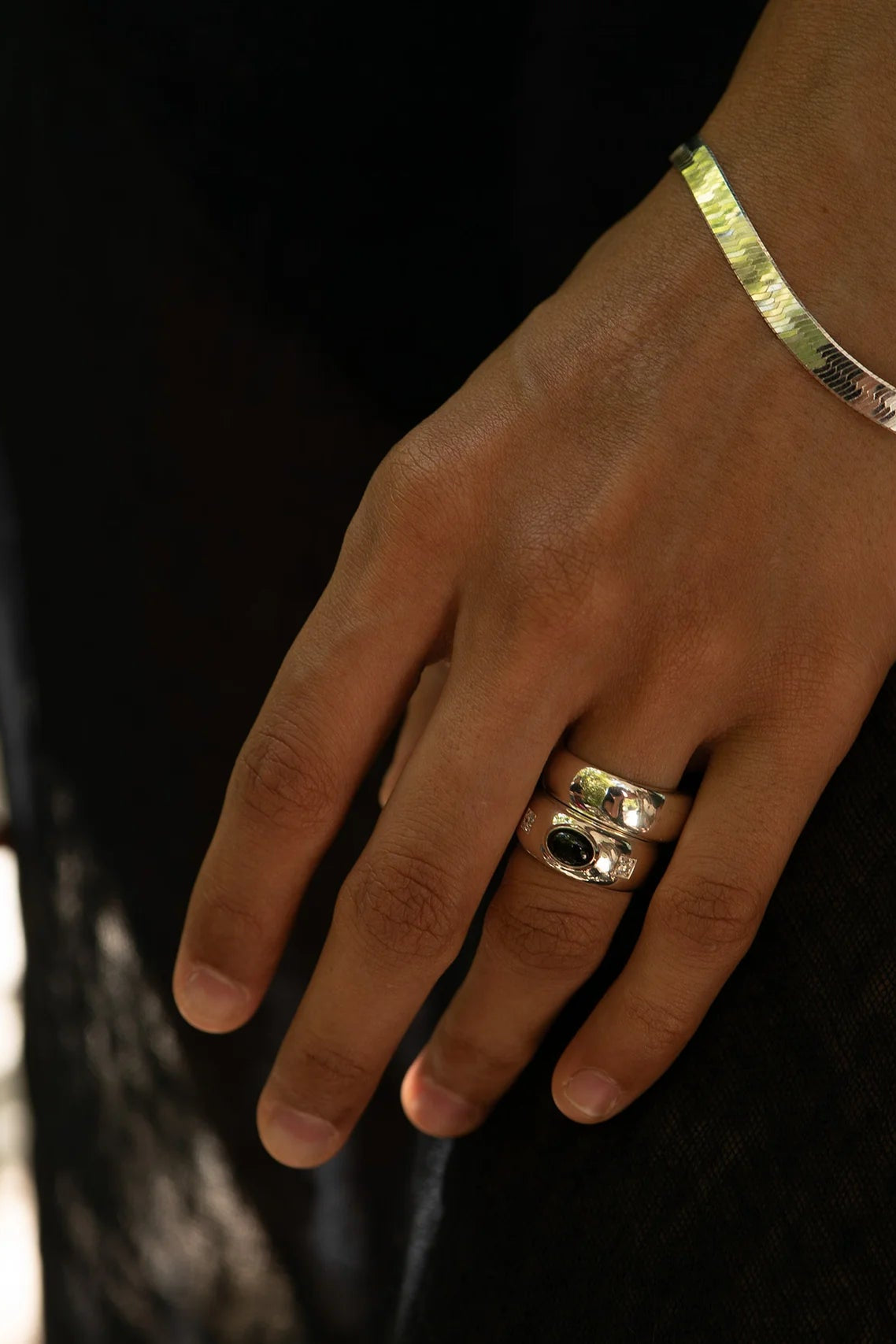 Gentry Diamond Oval Ring
