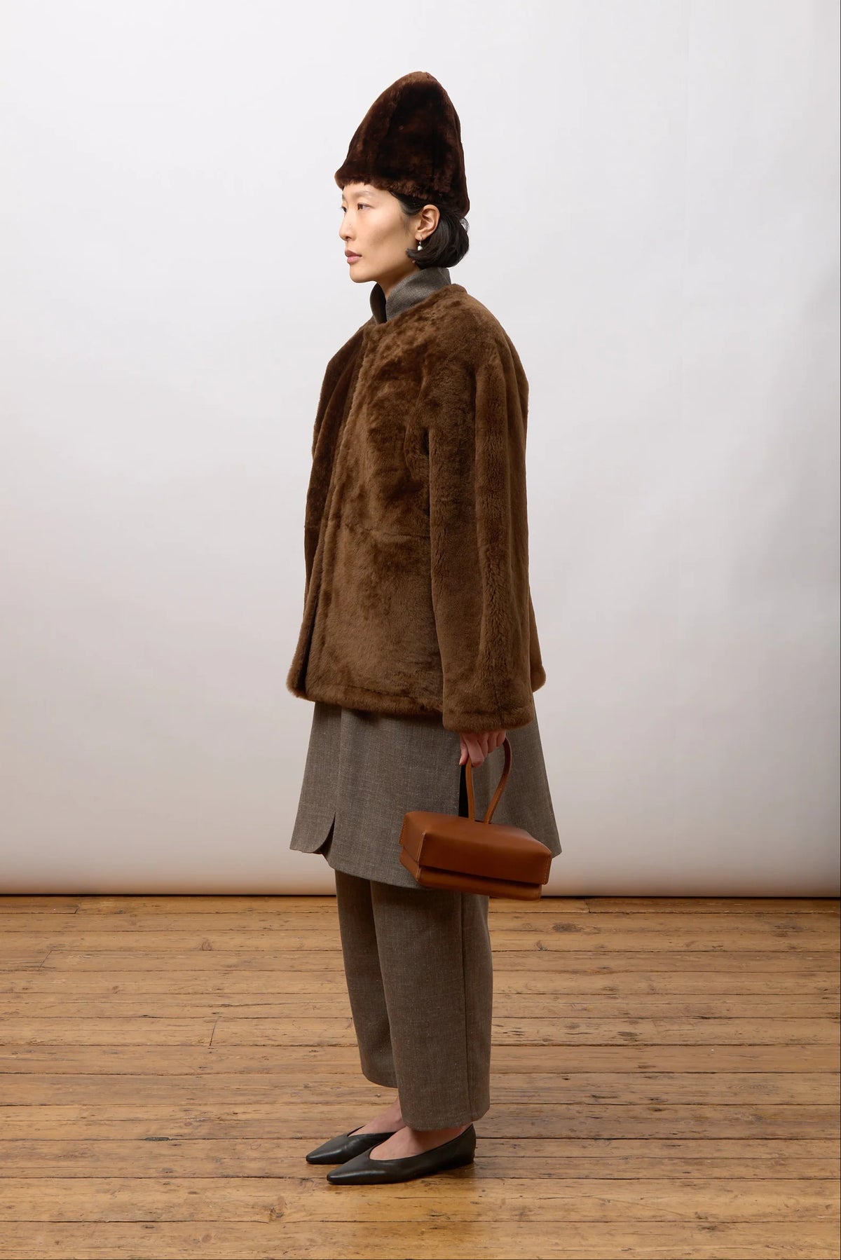 Mila Jacket in Walnut