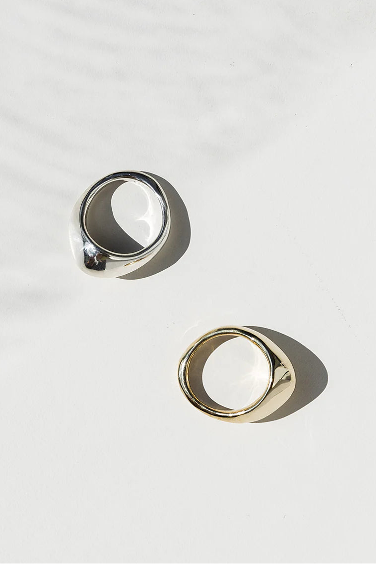 Peak Ring in Sterling Silver