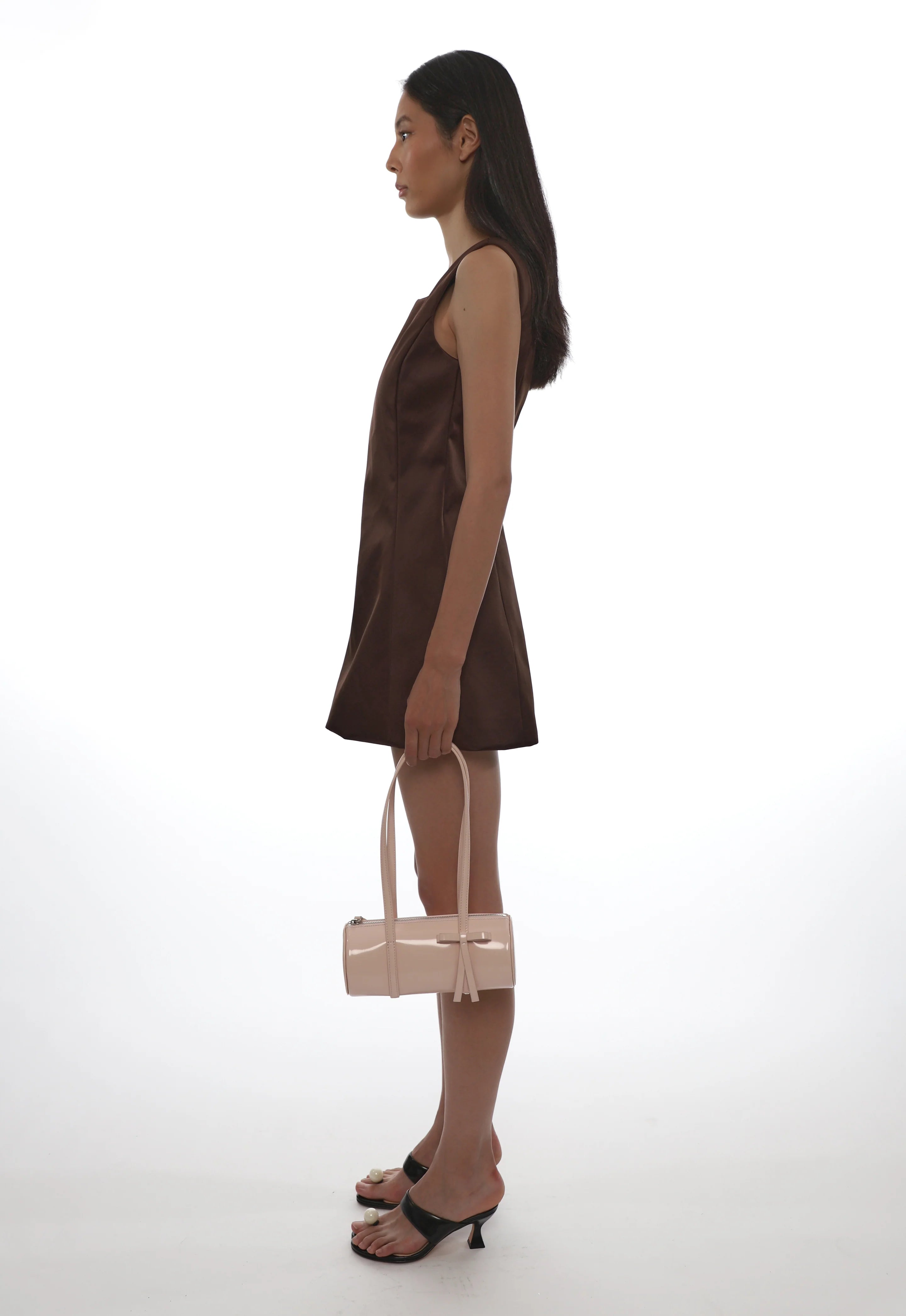 Chester Dress in Brown