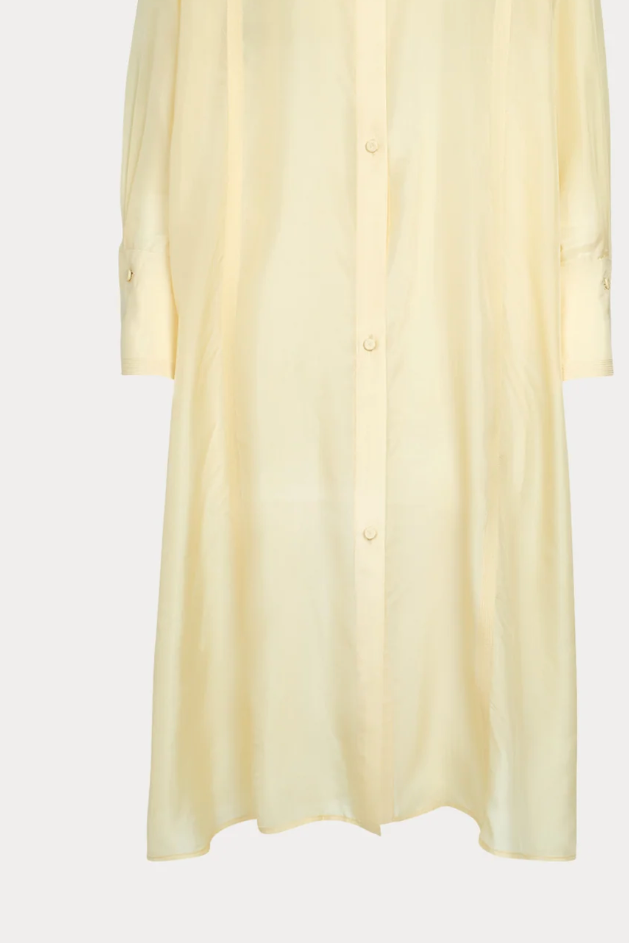 Adonis Dress in Sand Silk