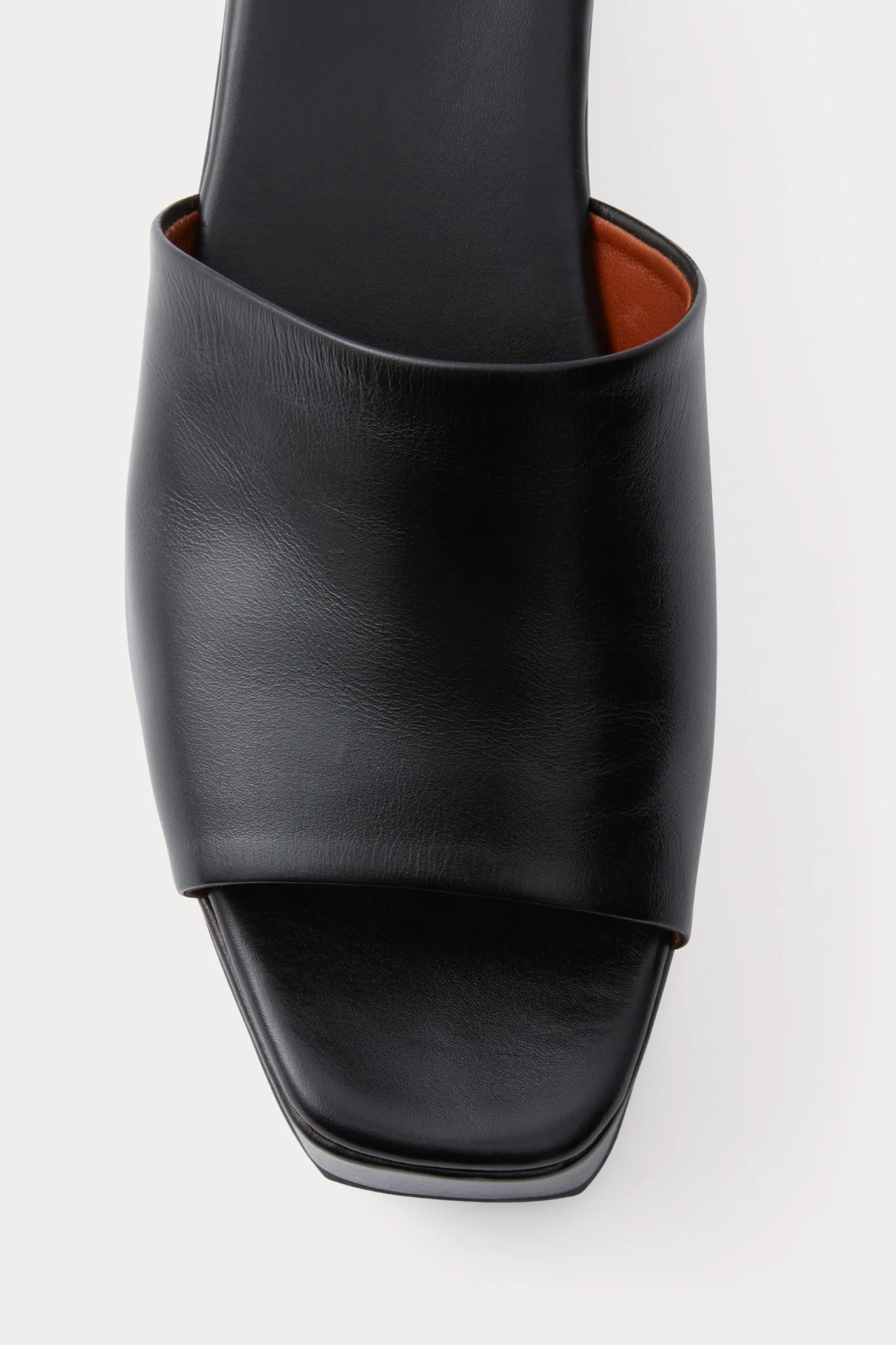 Ferow Wedge in Black Calf