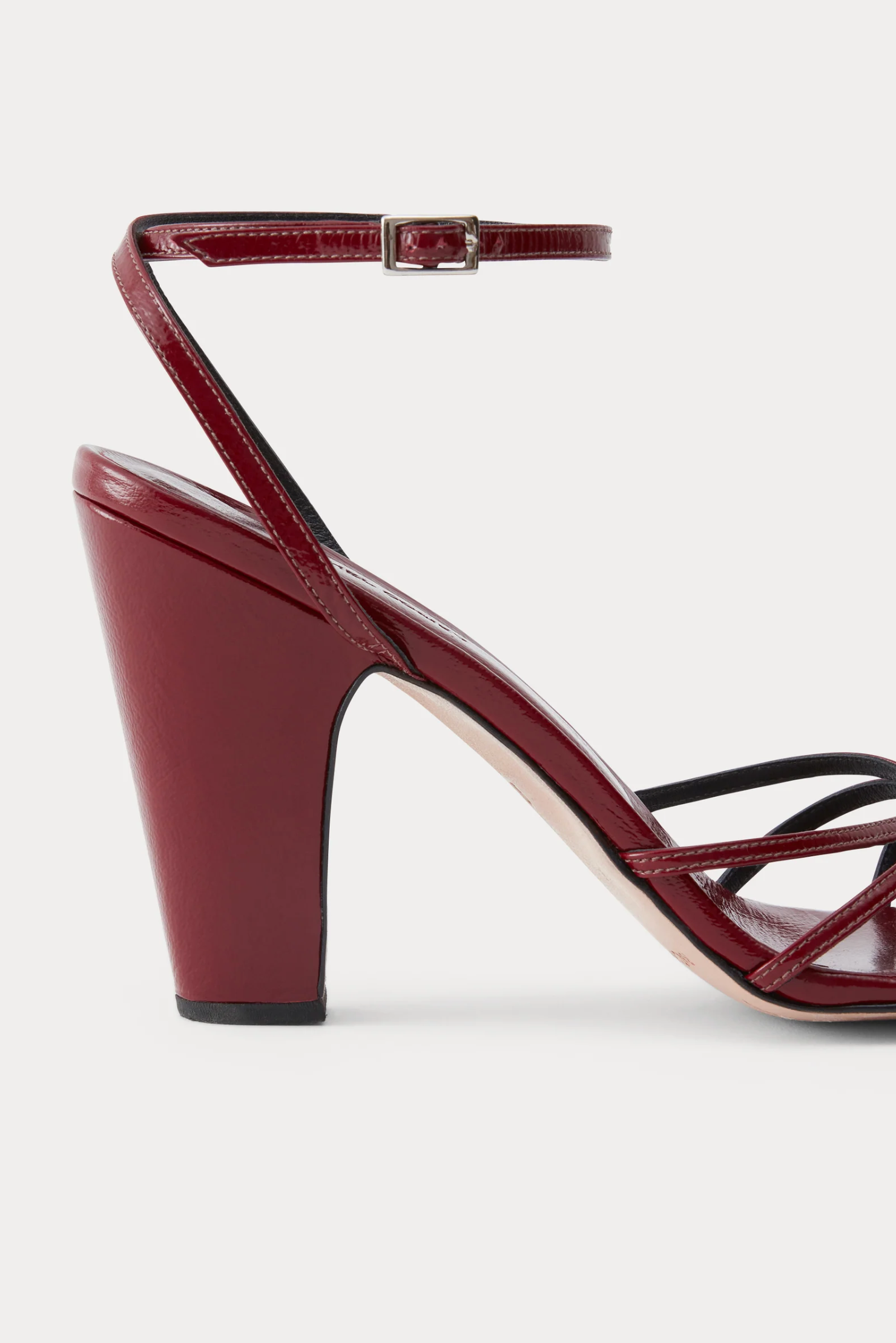 Foxell Heel in Scarlet