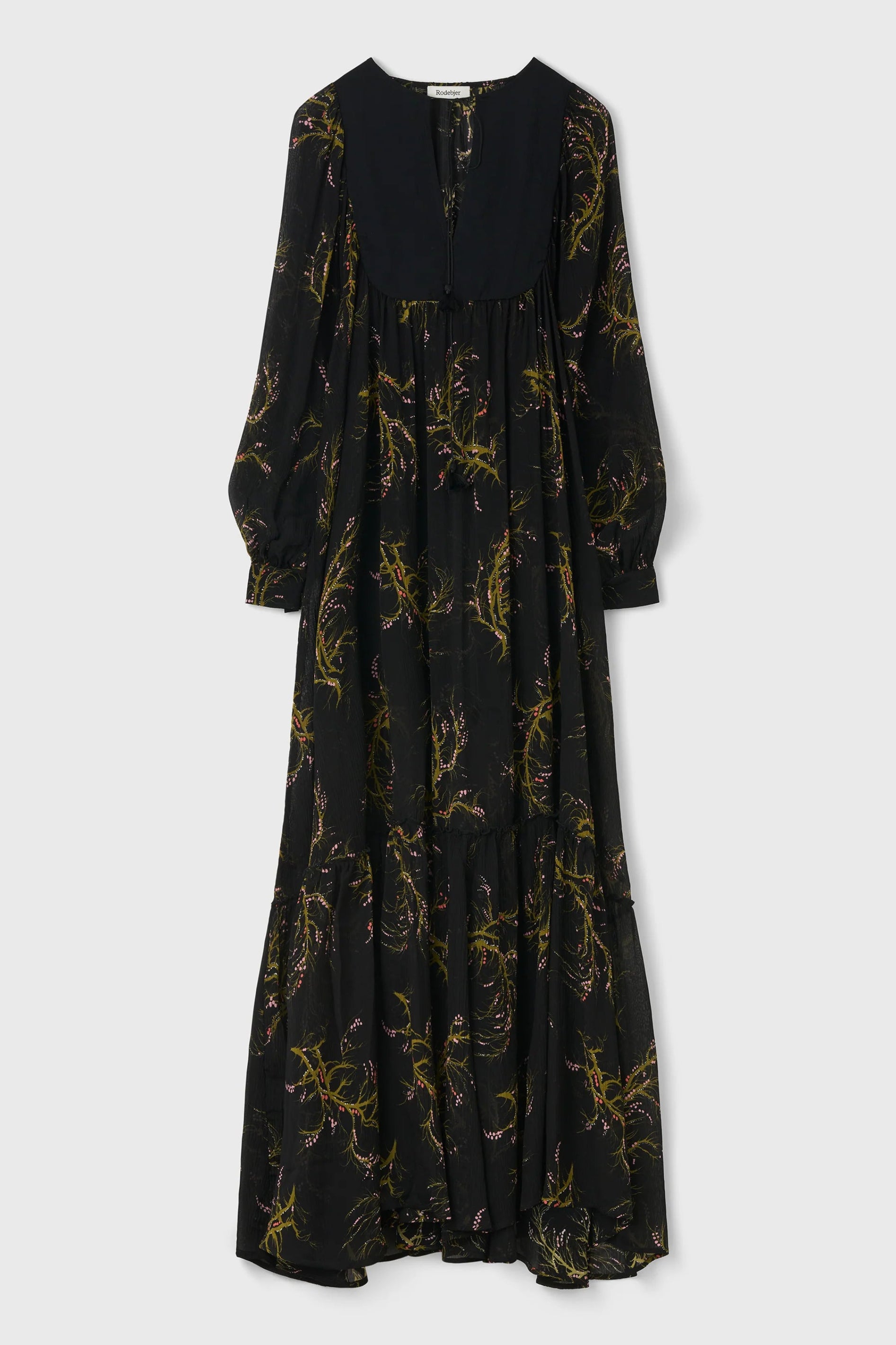Emerald Maxi Dress in Seaweed