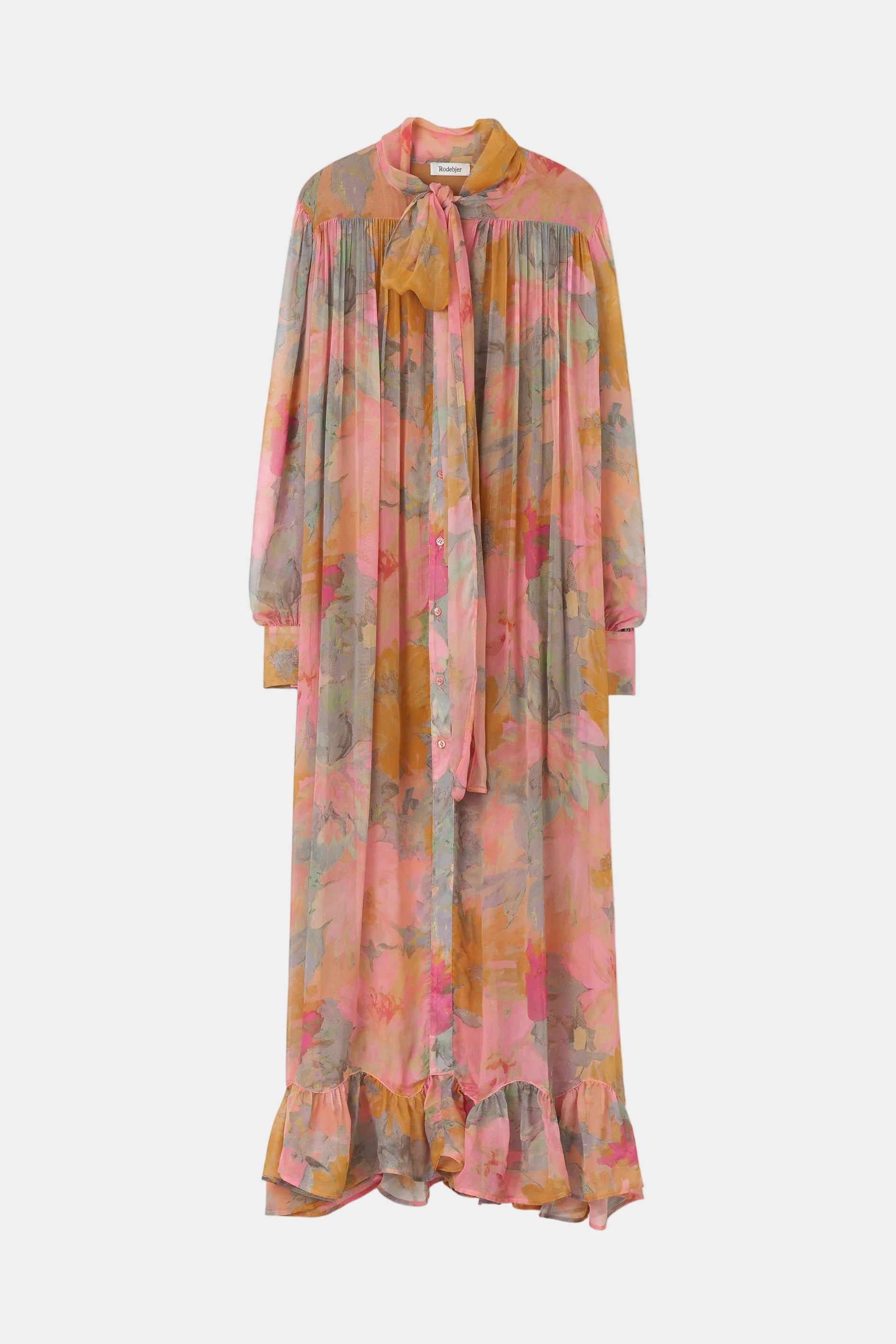 Nayomi Dress in Floral Paint