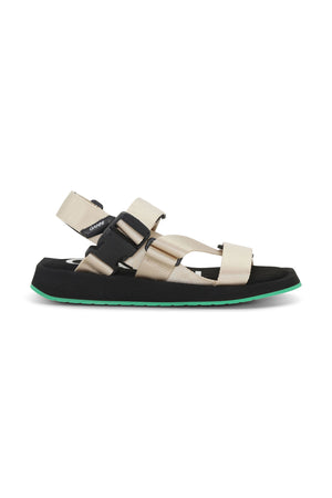 Performance Webbed Sandal in Oyster Gray